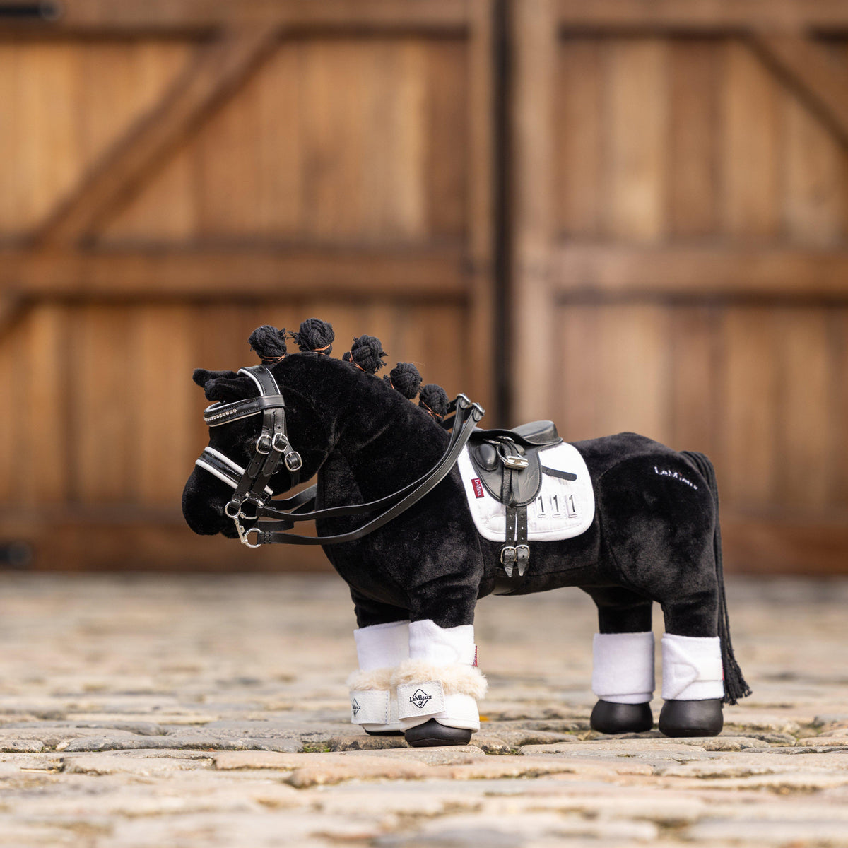 Toy Pony Double Bridle Black