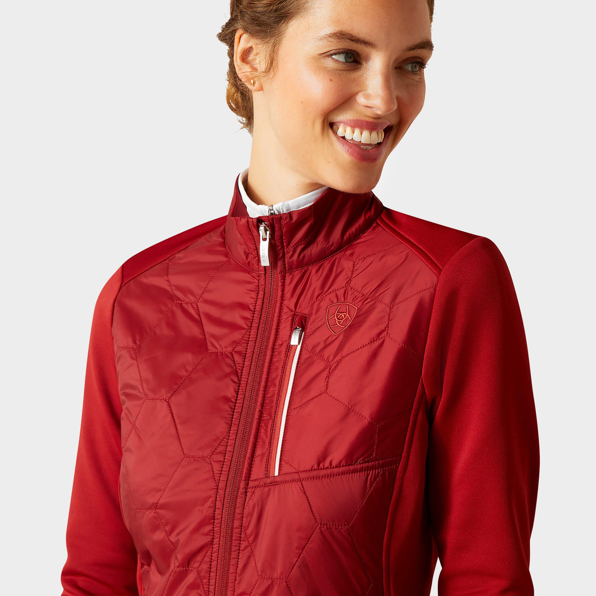 Womens Fusion Insulated Jacket Sun-Dried Tomato