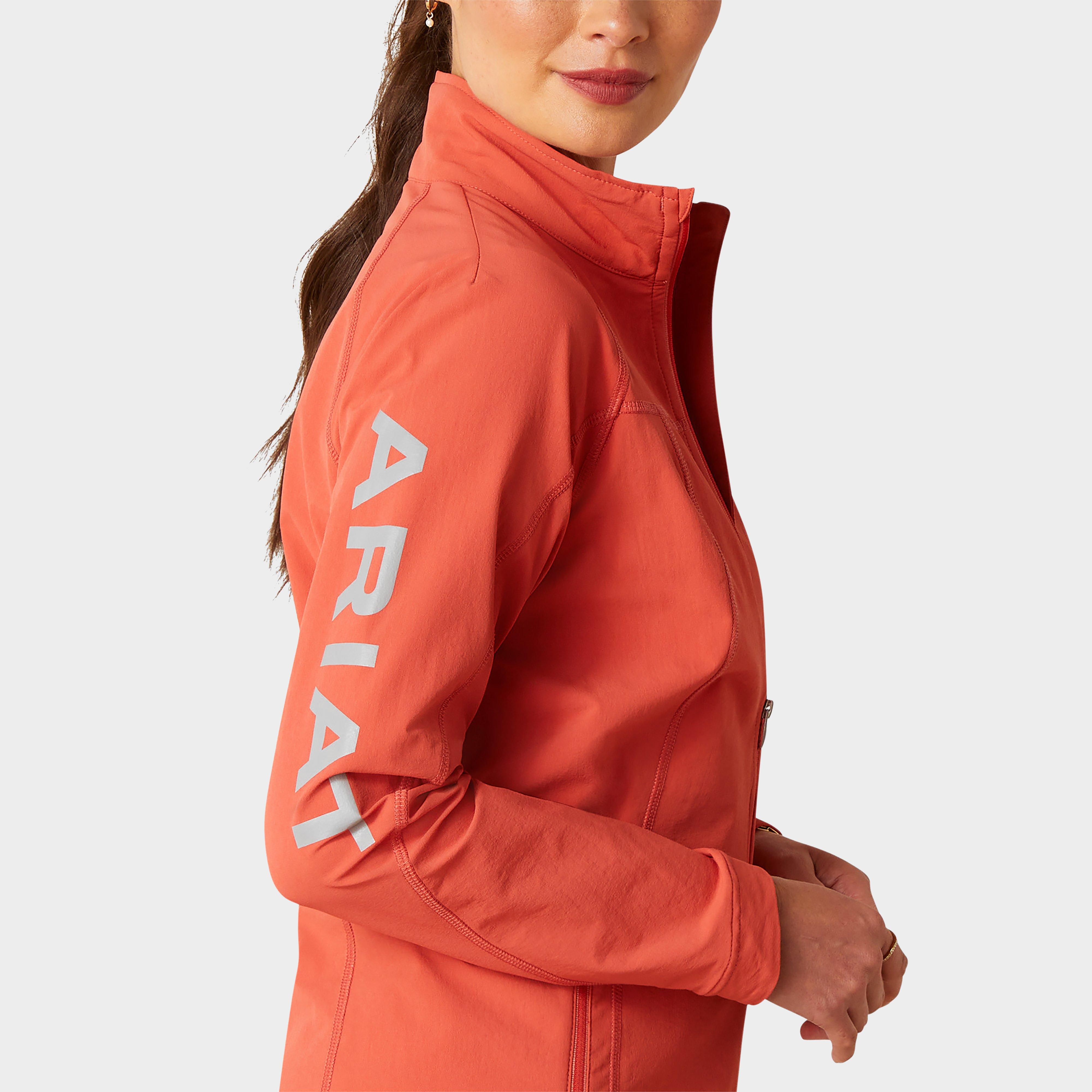 Womens Agile Softshell Jacket Baked Apple