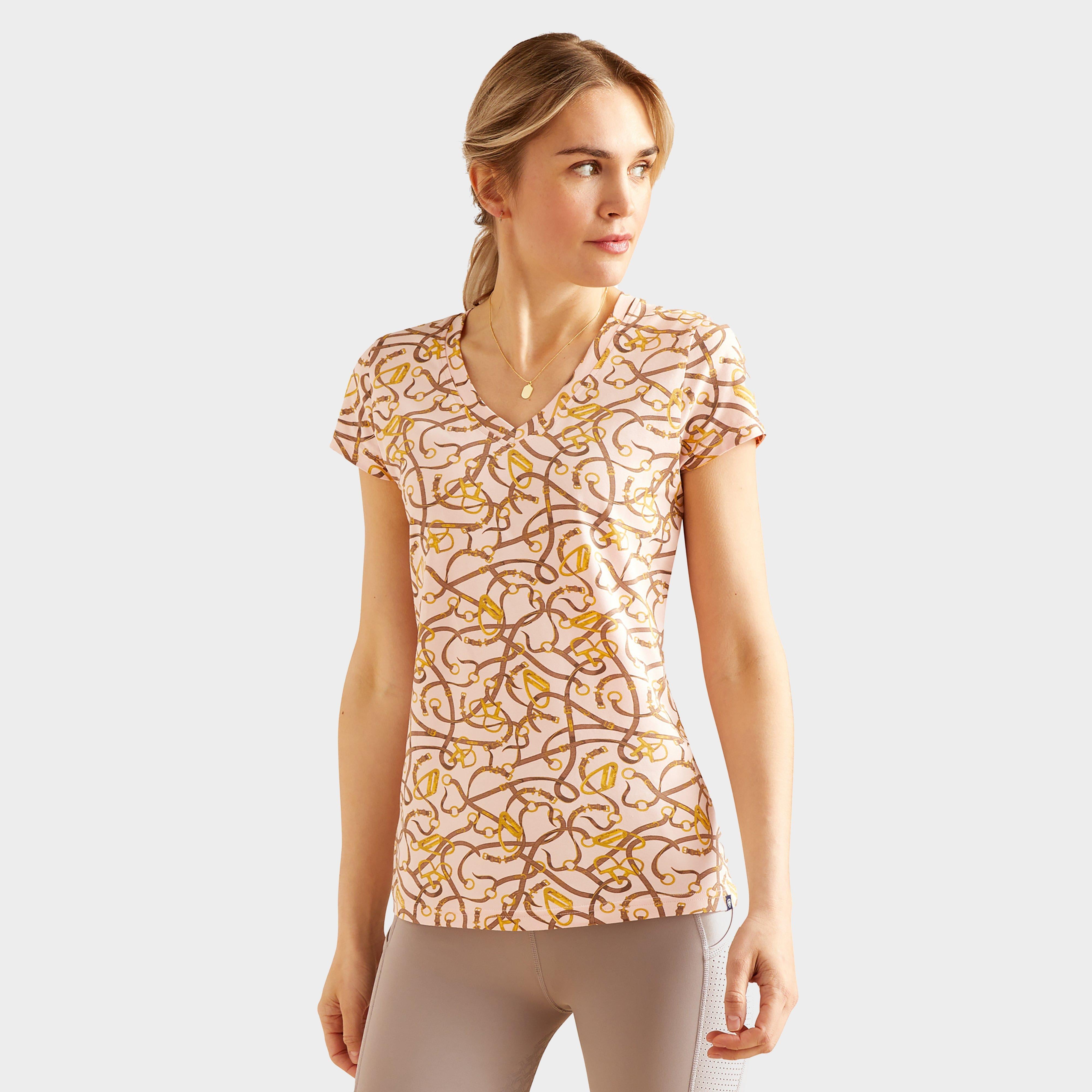 Womens Bridle T-Shirt Blushing Rose