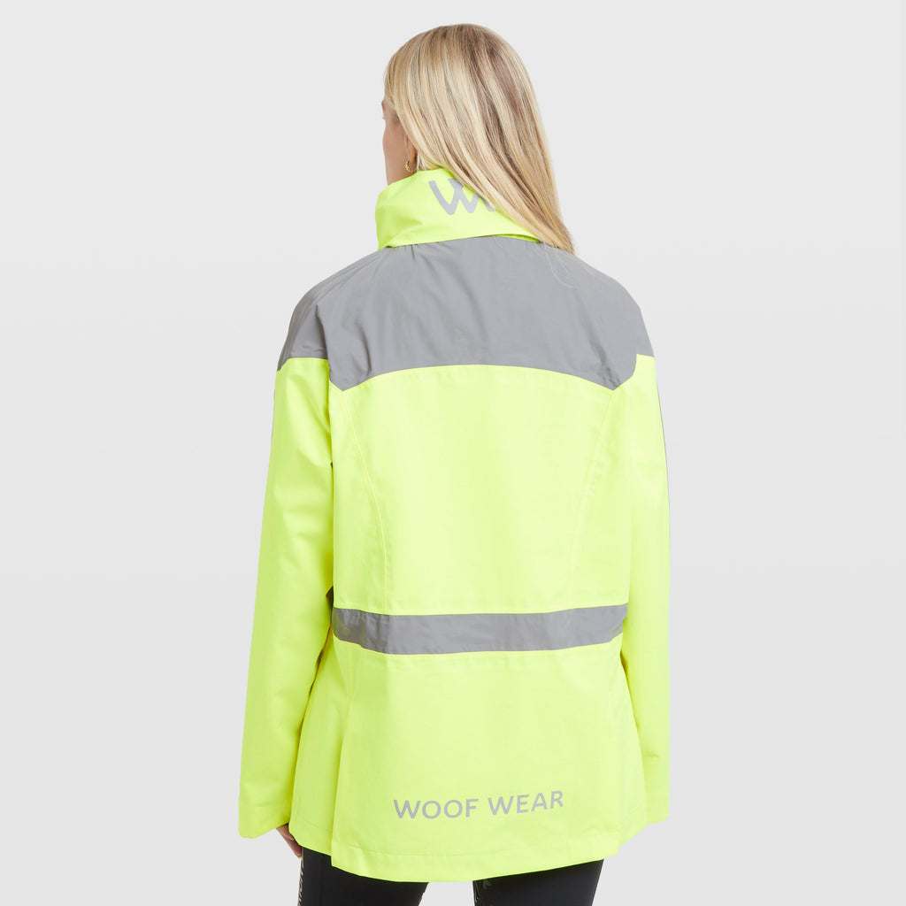 Women’s Woof Wear All Season Riding Jacket Hi Viz