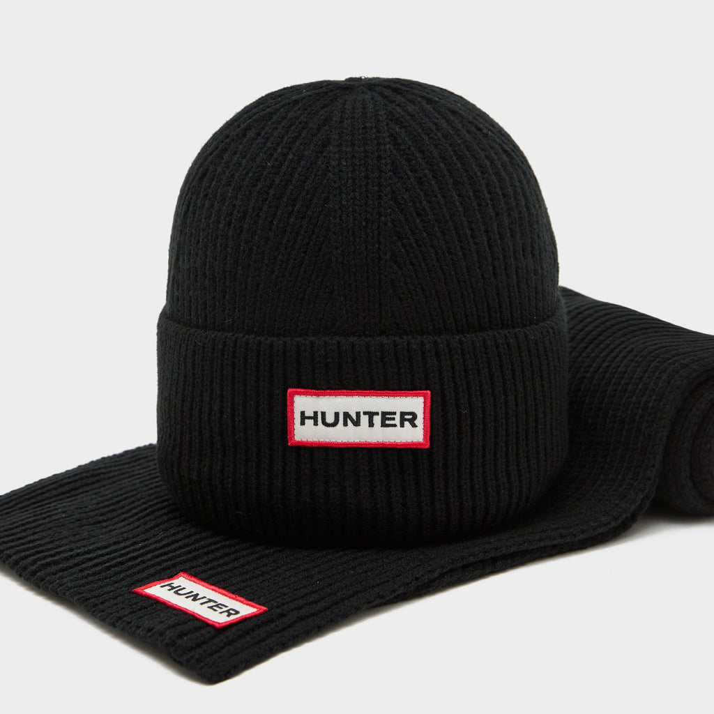 Jura Scarf & Beanie Box Set Hunter Black