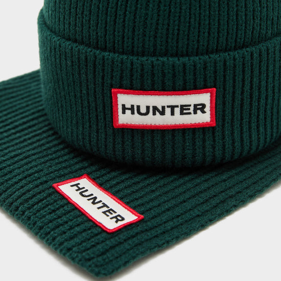 Jura Scarf & Beanie Box Set Hunter Green