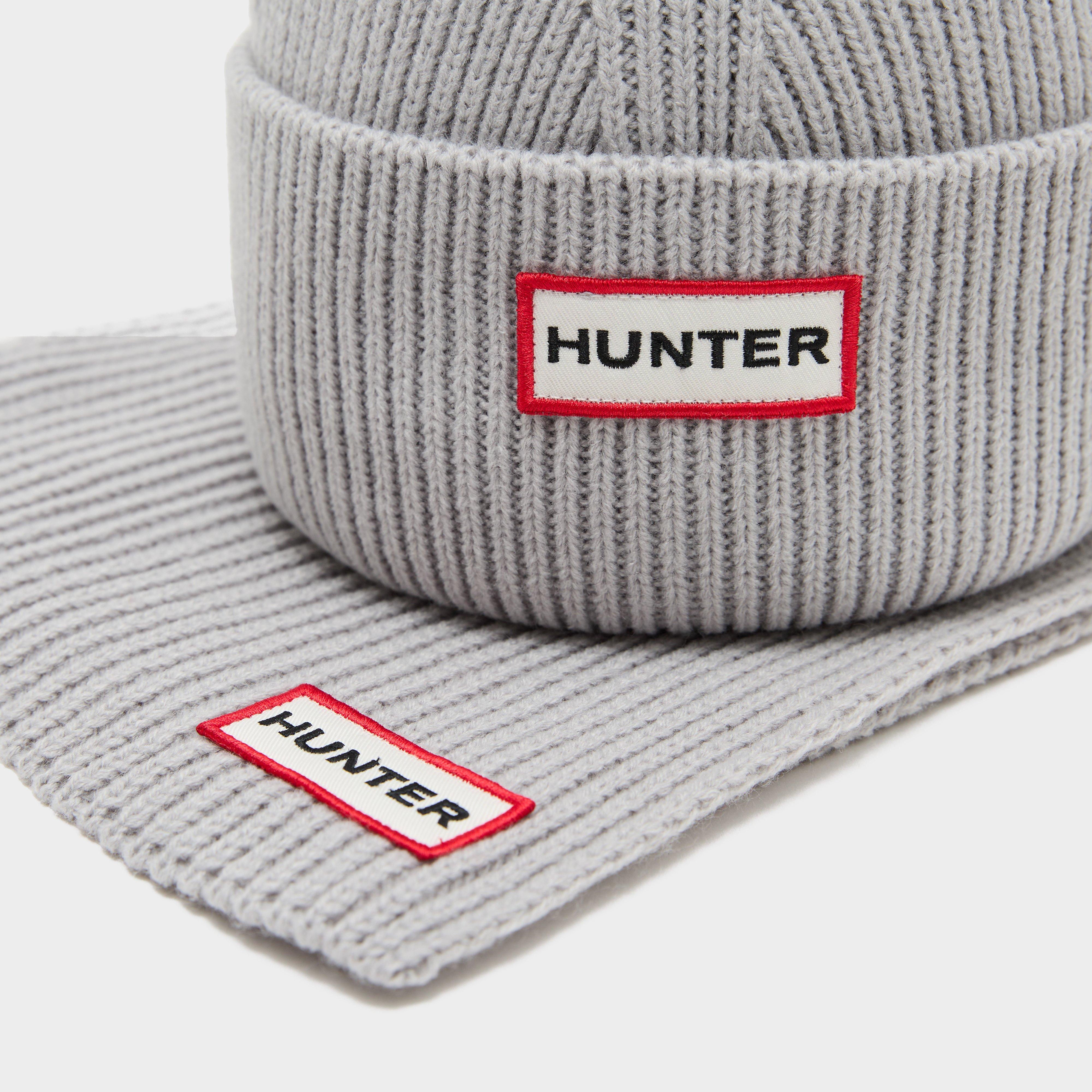 Jura Scarf & Beanie Box Set Micro Chip Grey