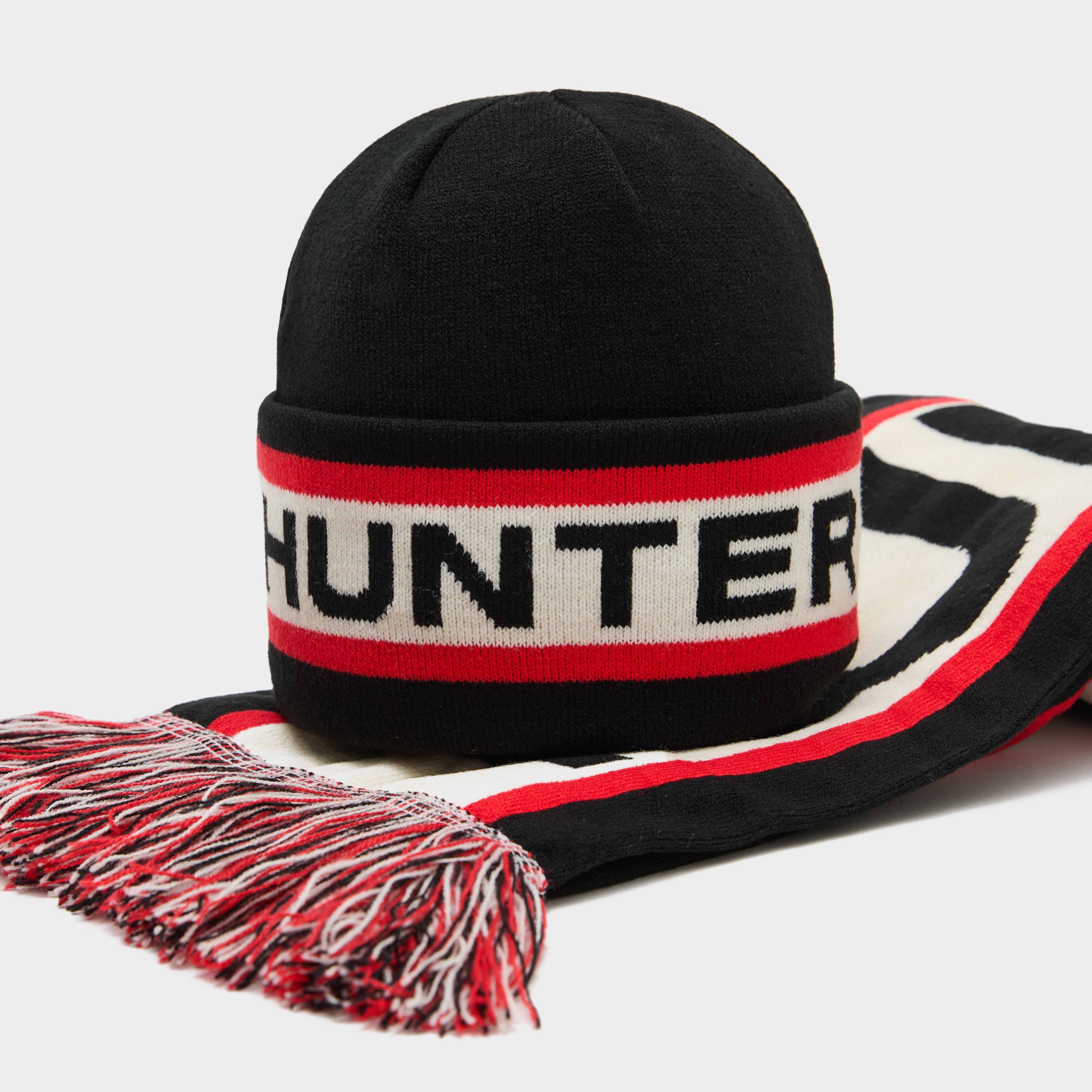 Dunbar Scarf & Beanie Box Set Hunter Black