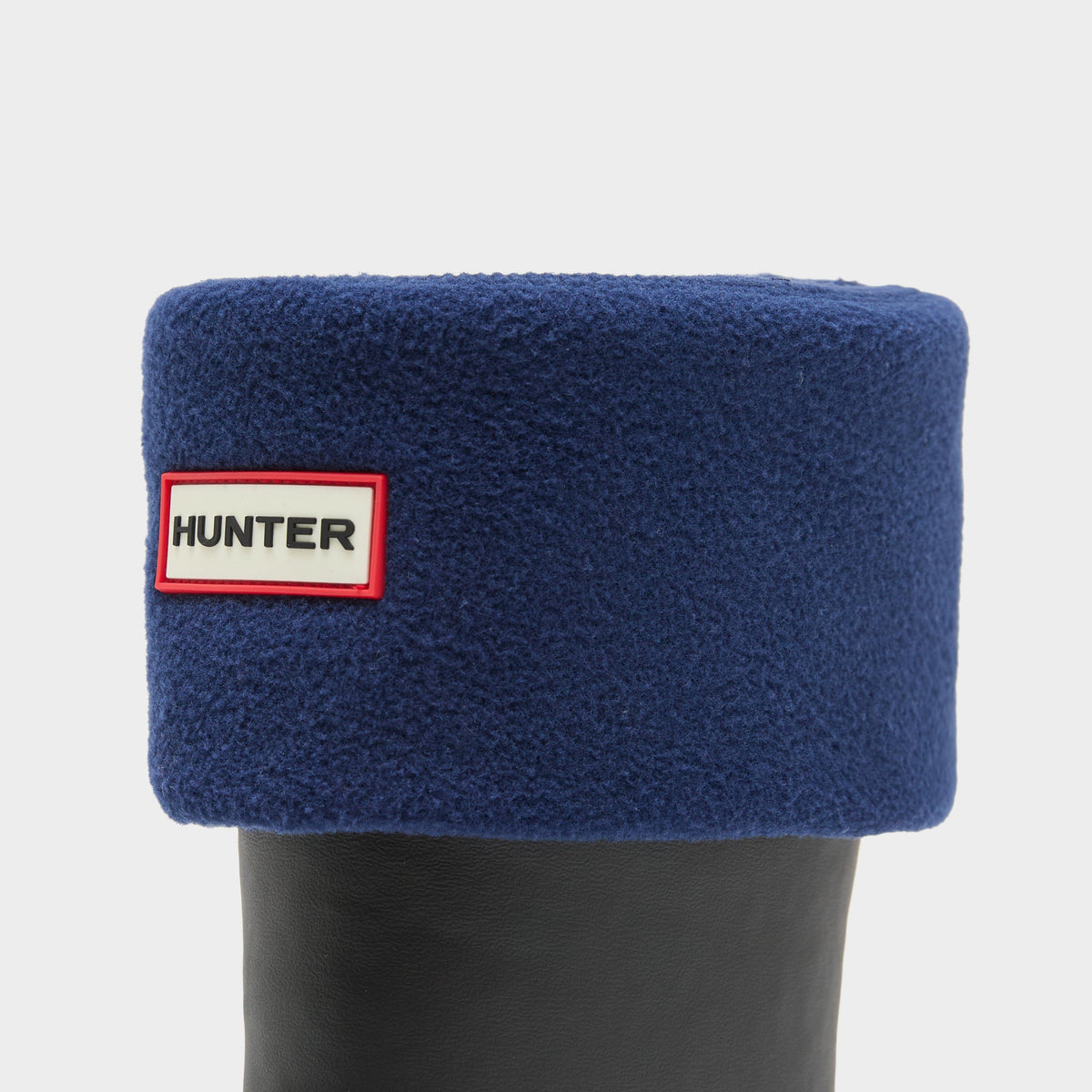 Recycled Fleece Tall Boot Socks Navy