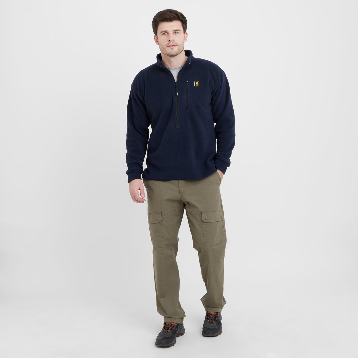 Mens Bush Shirt Navy