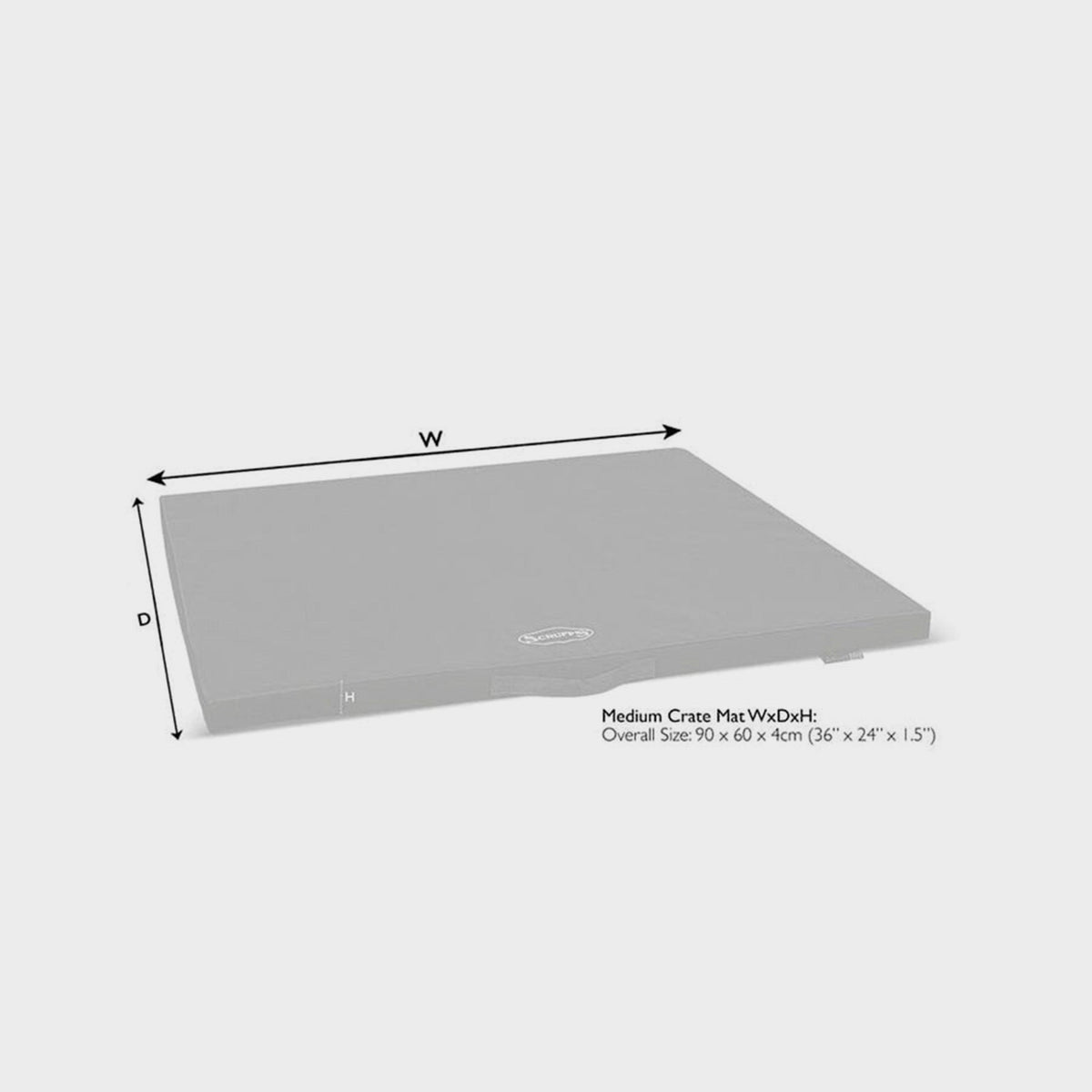 Expedition Crate Mat Graphite Grey M