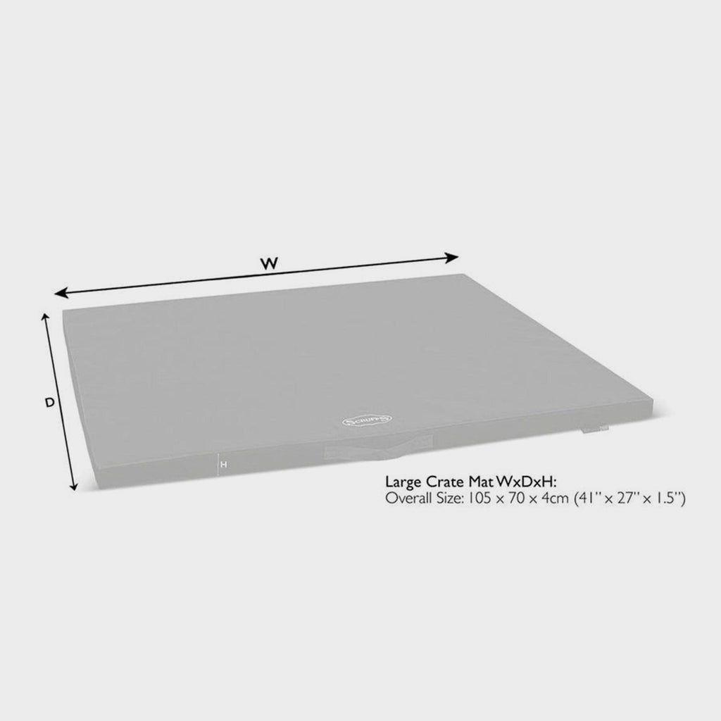 Expedition Crate Mat Graphite Grey L