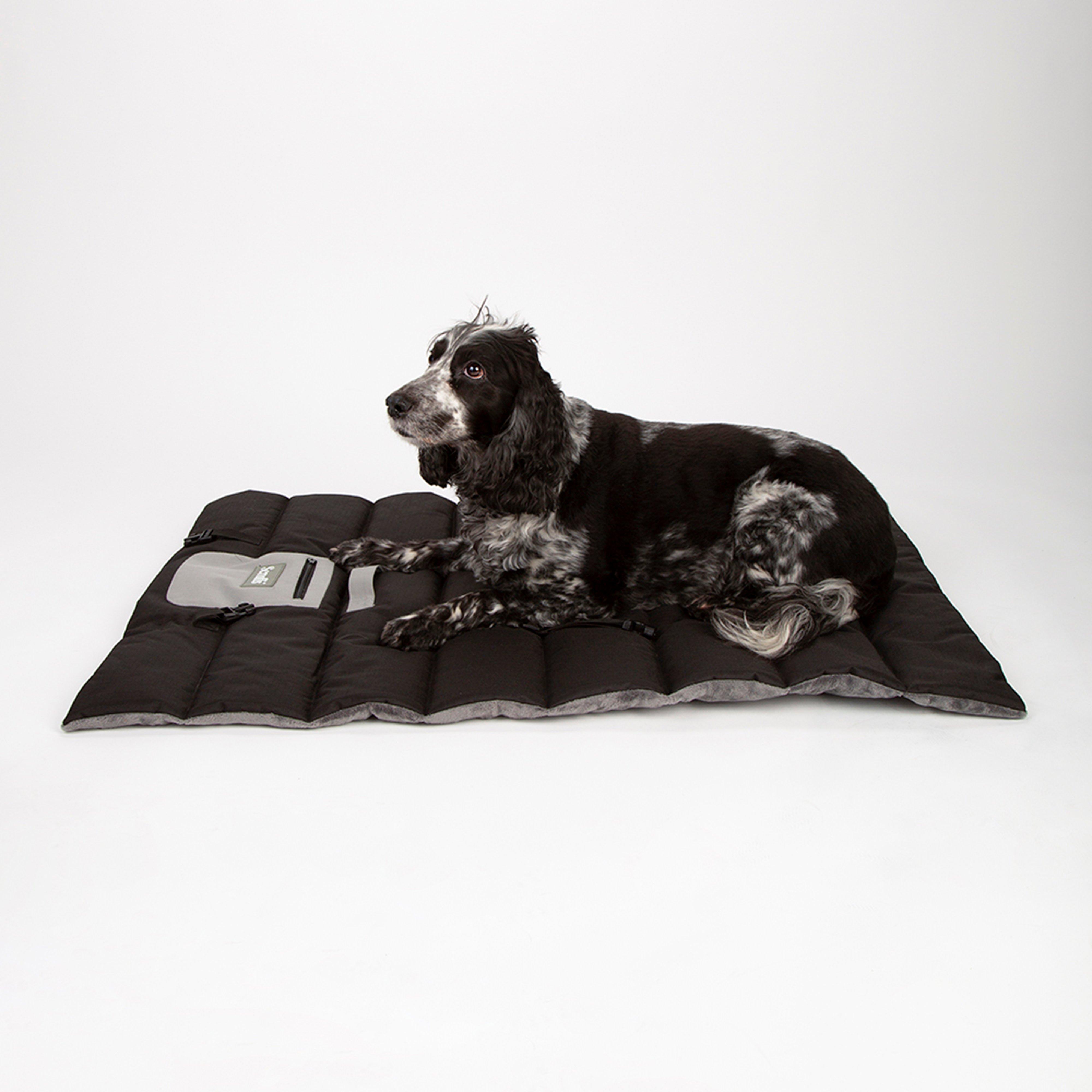 Expedition Roll Up Travel Pet Bed Storm Grey