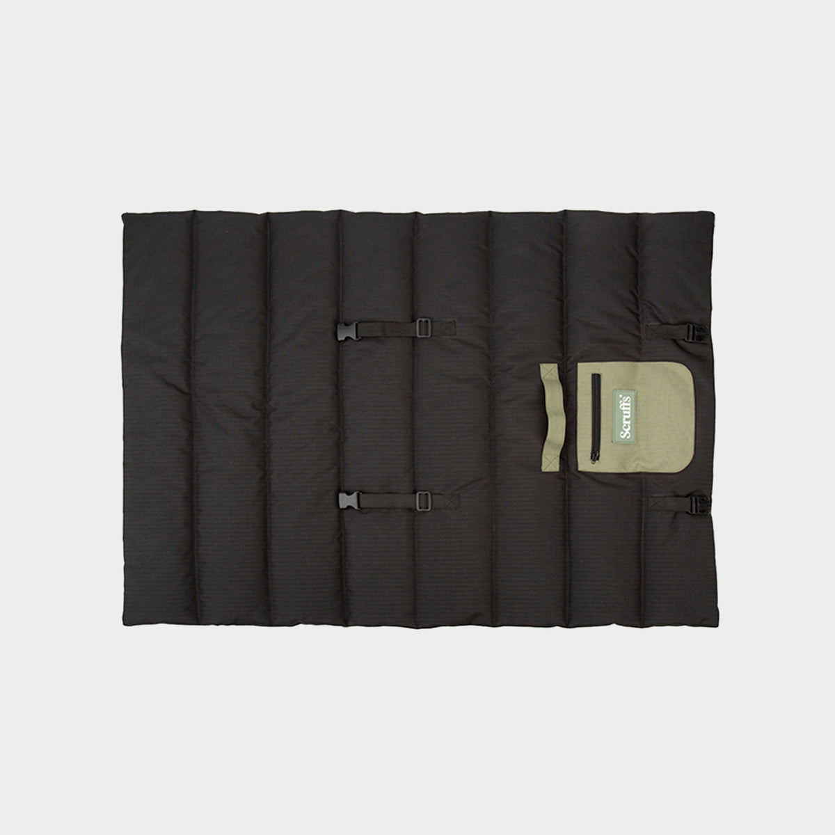 Expedition Roll Up Travel Pet Bed Khaki Green