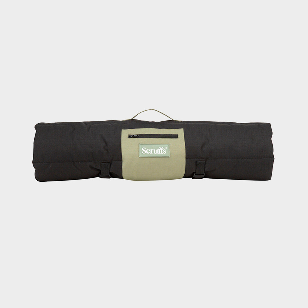 Expedition Roll Up Travel Pet Bed Khaki Green