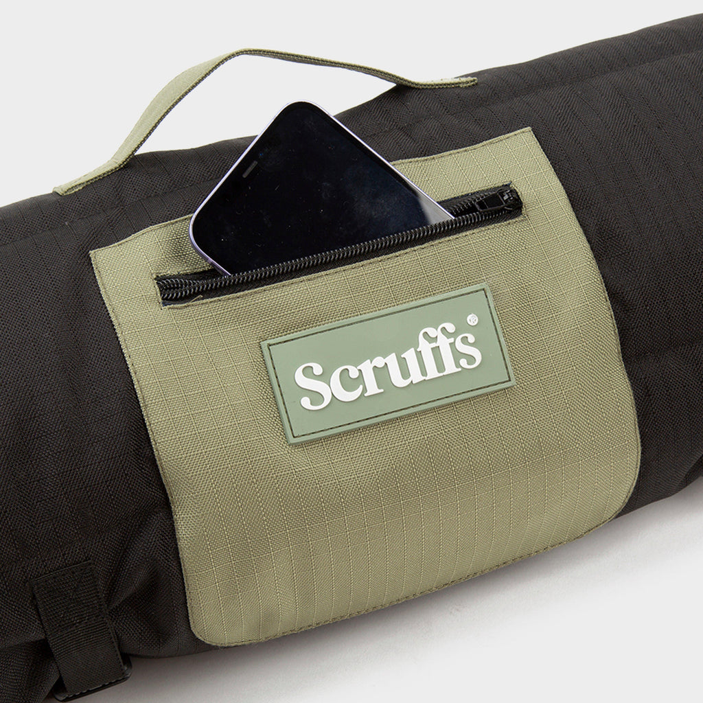 Expedition Roll Up Travel Pet Bed Khaki Green