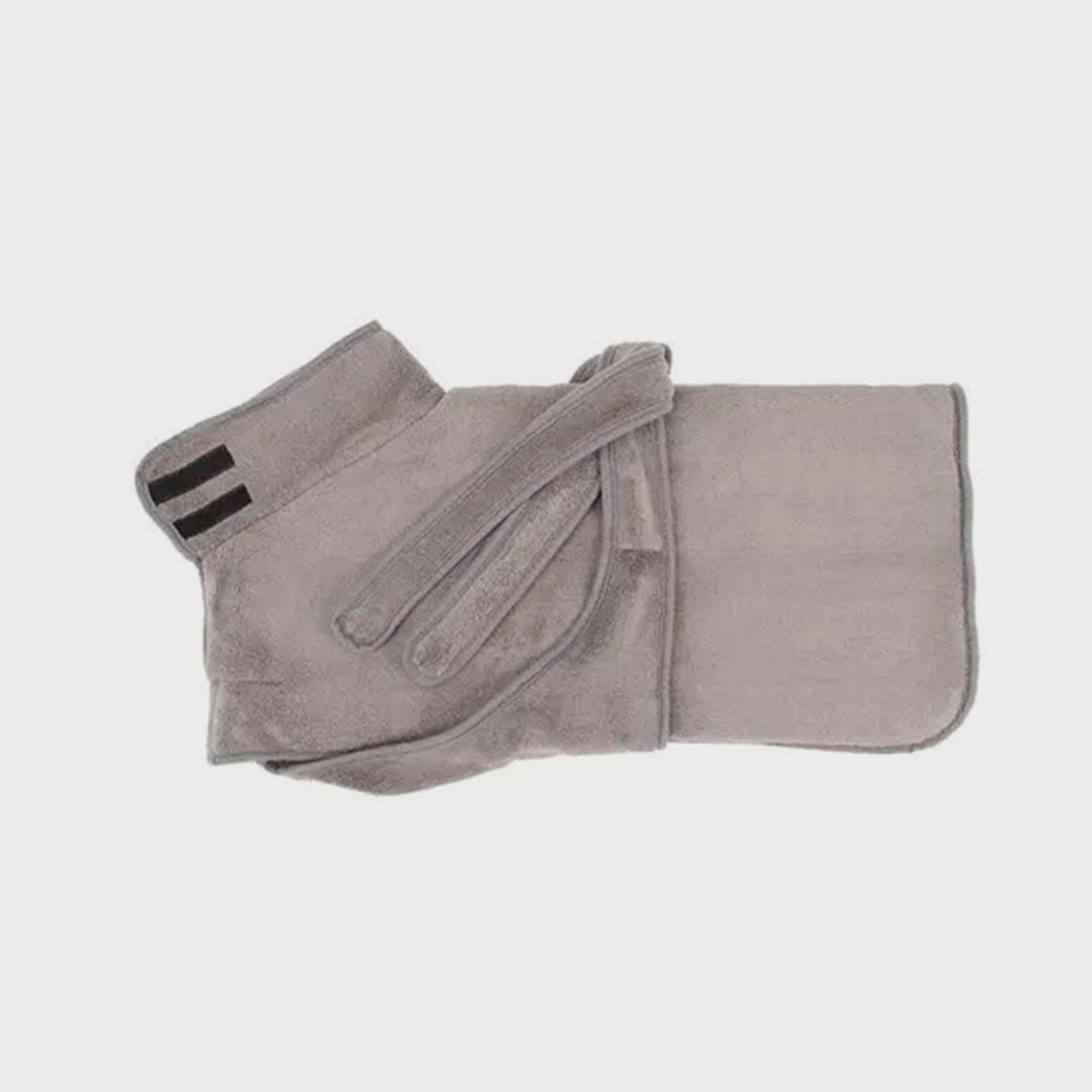 Expedition Deluxe Noodle & Microfibre Dog Drying Coat Storm Grey XL