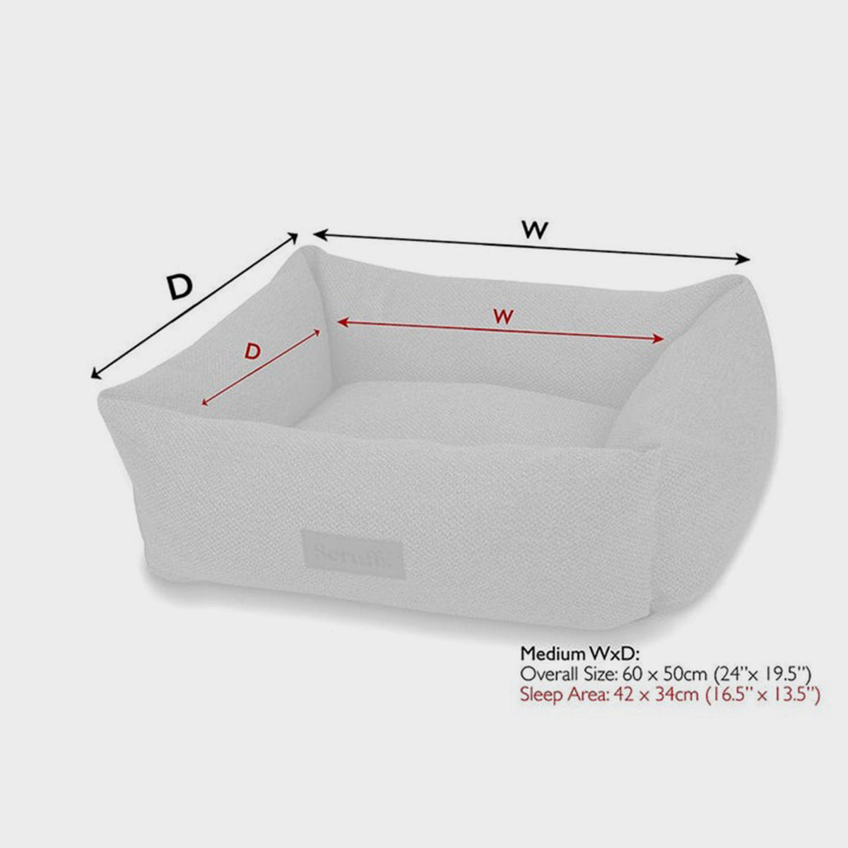 Seattle Box Bed Coral Pink M