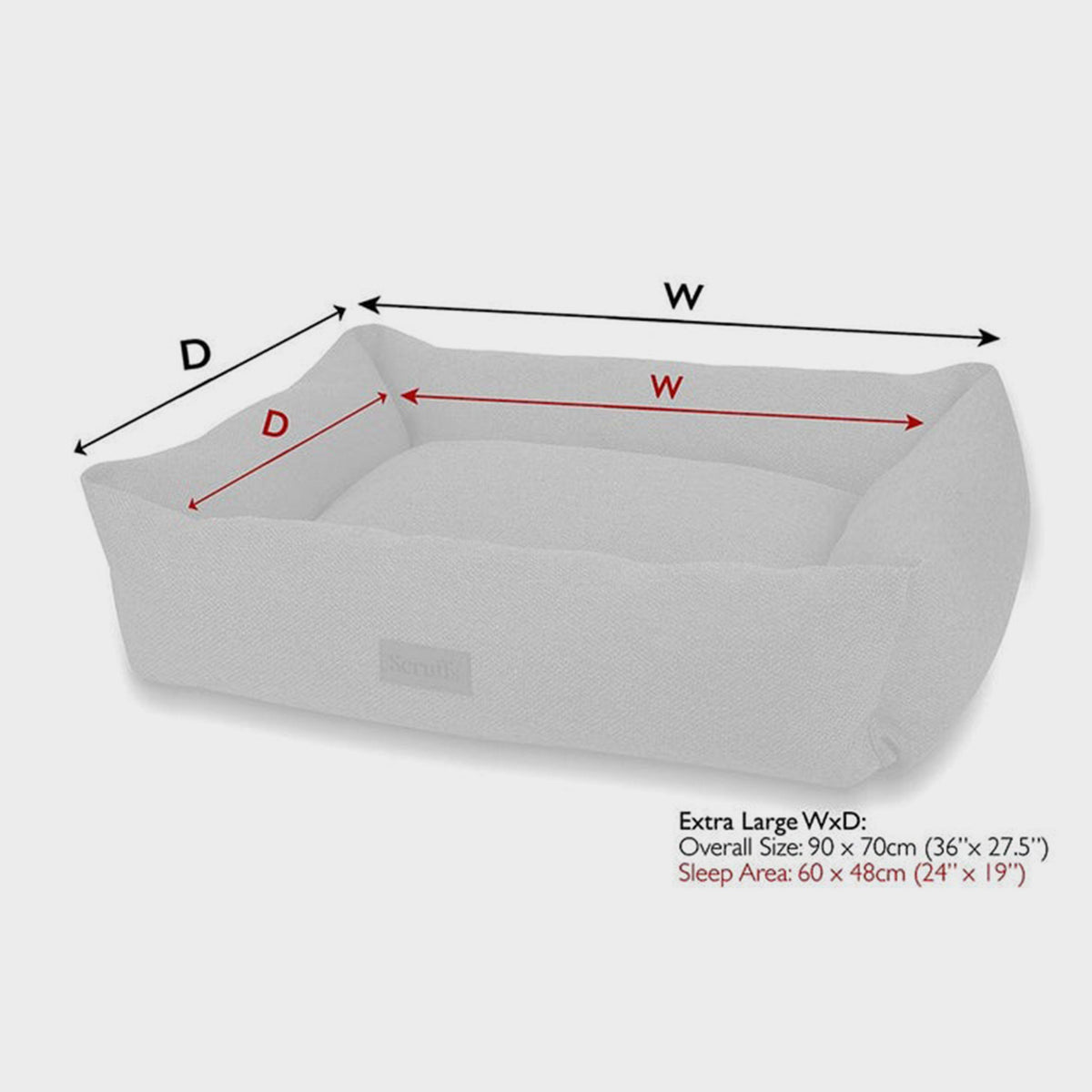 Seattle Box Bed Sienna Brown XL