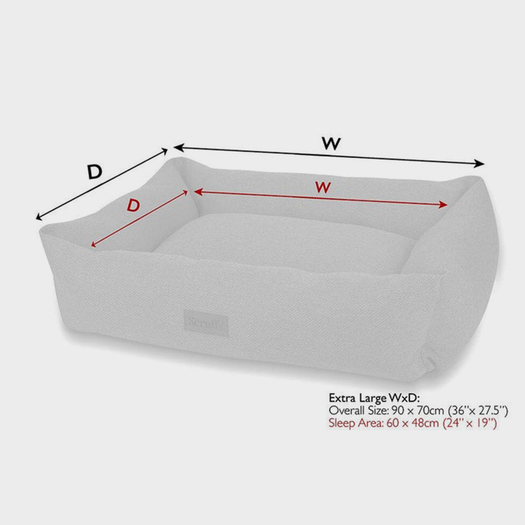 Seattle Box Bed Coral Pink XL