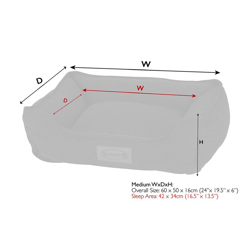 Manhattan Box Bed Denim Blue M