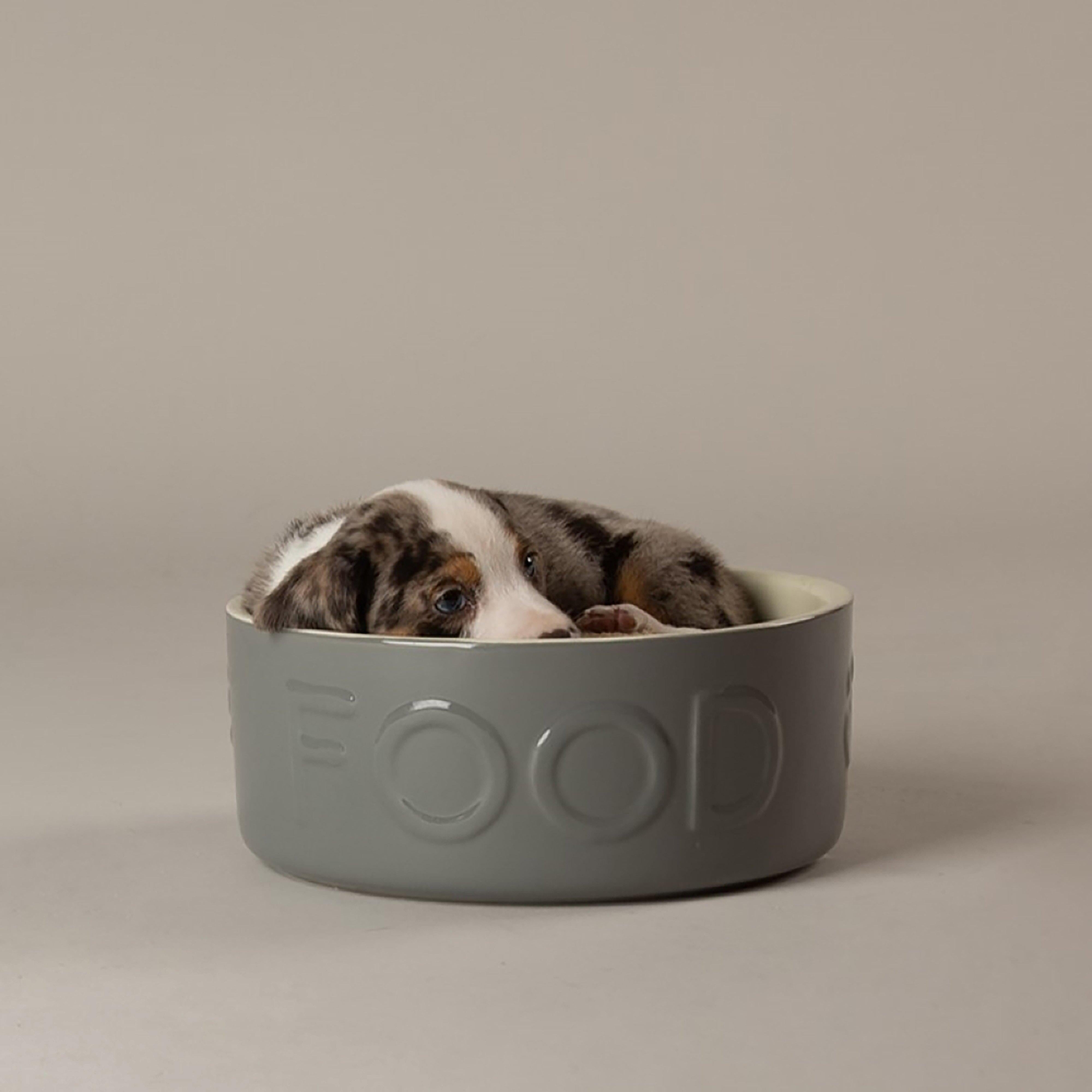 Classic Food Bowl Grey 19cm