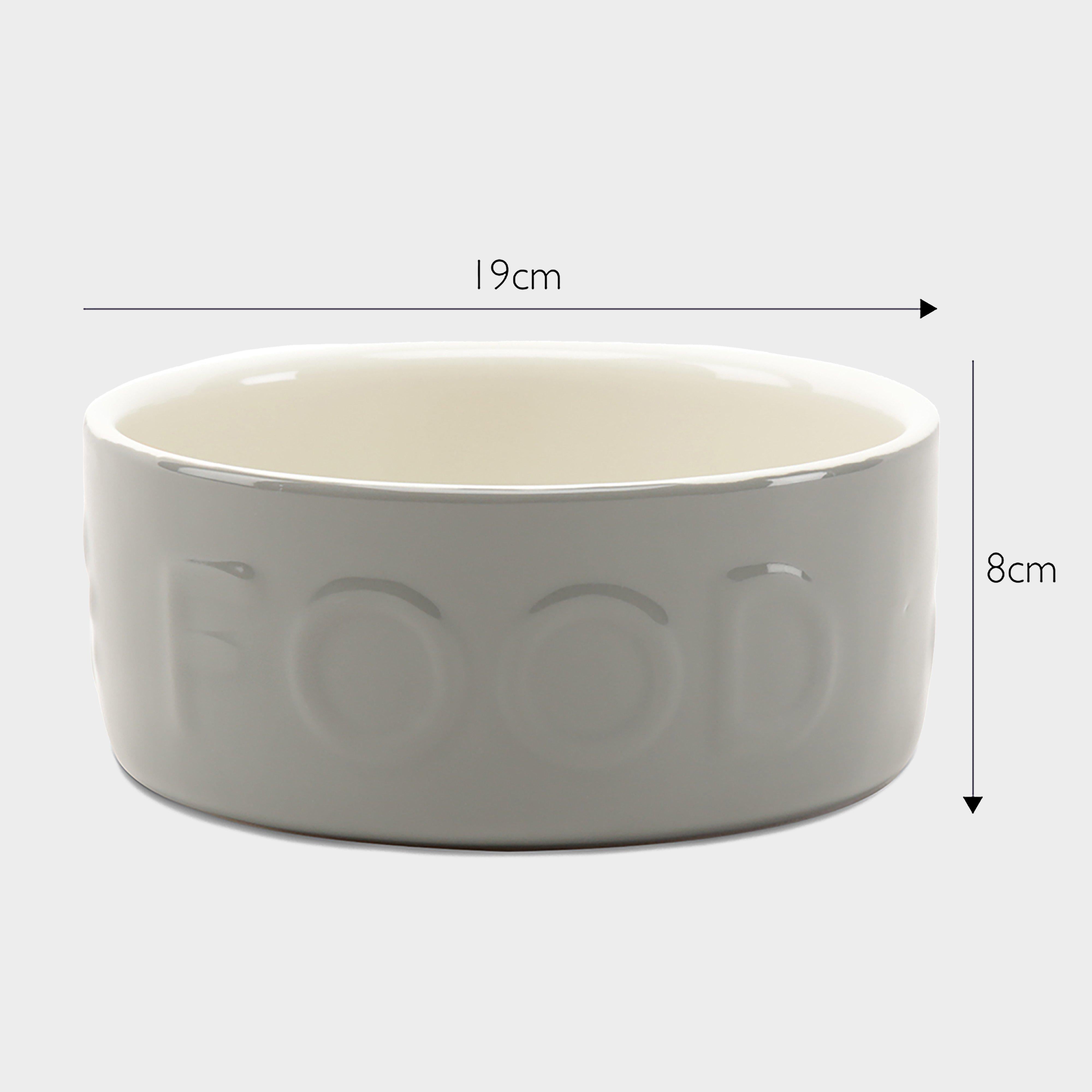 Classic Food Bowl Grey 19cm