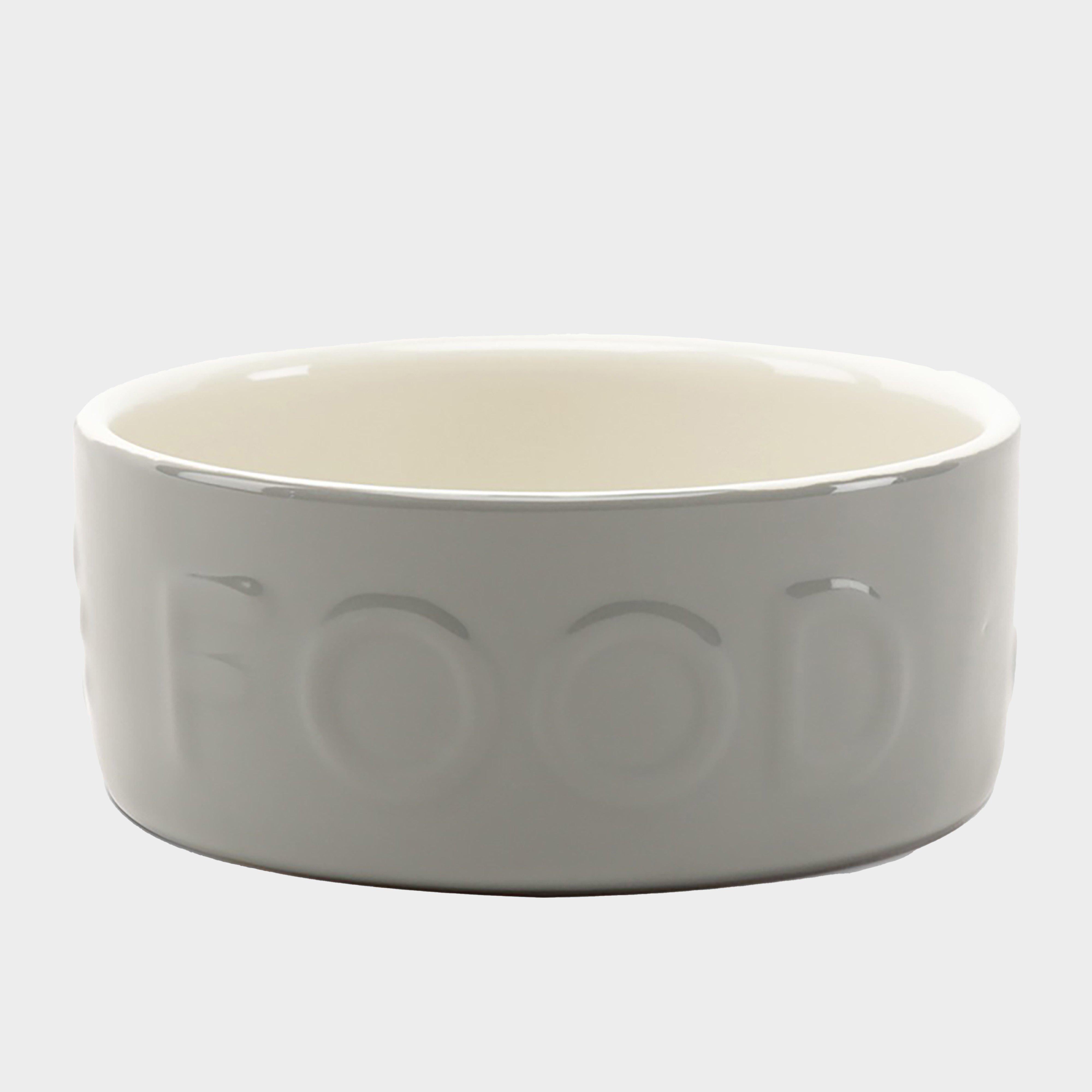 Classic Dog Slow Feeder Bowl Grey 16cm