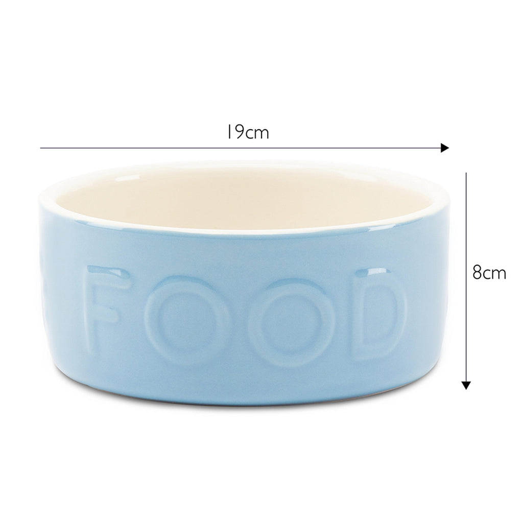 Classic Food Bowl Blue 19cm