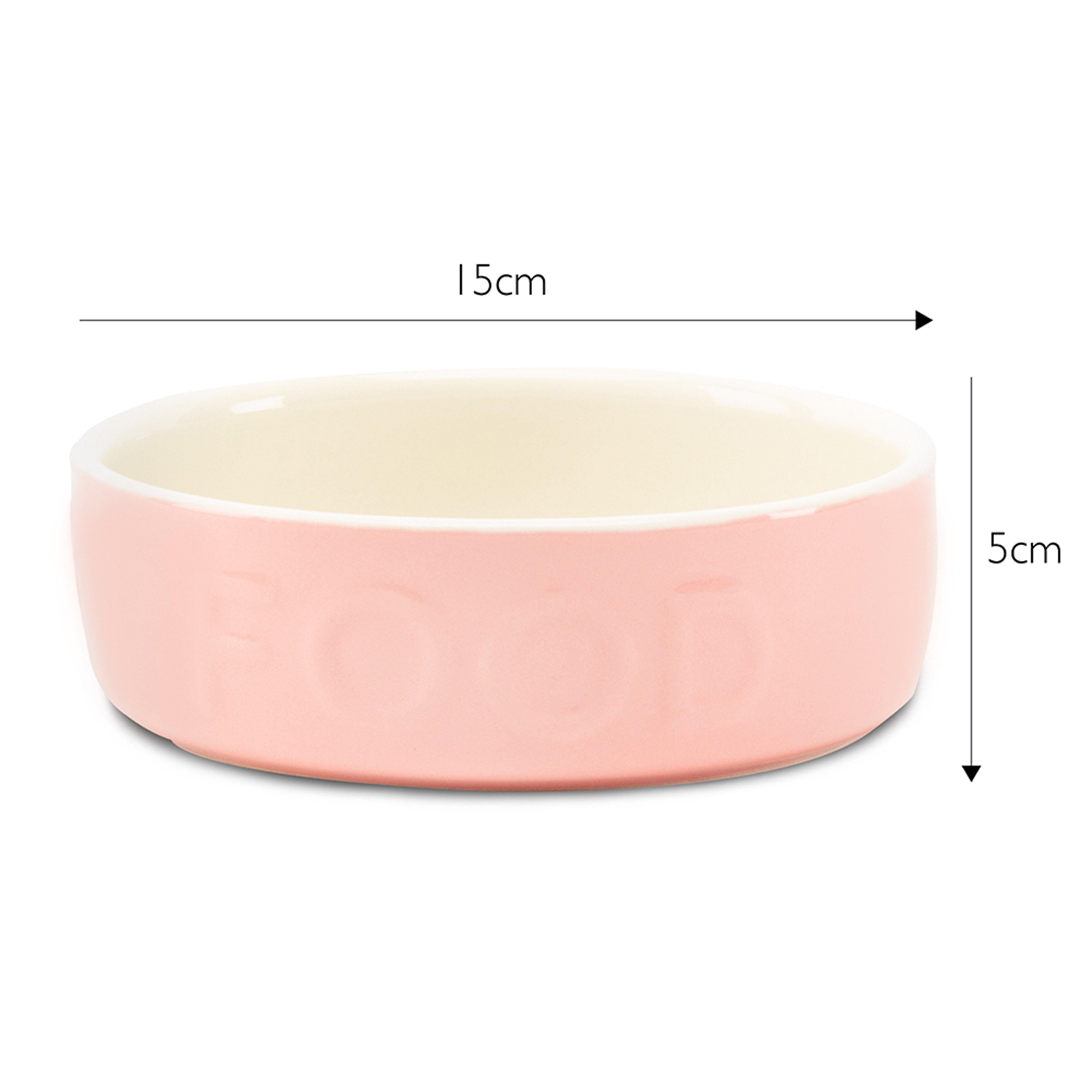 Classic Food Bowl Pink 15cm