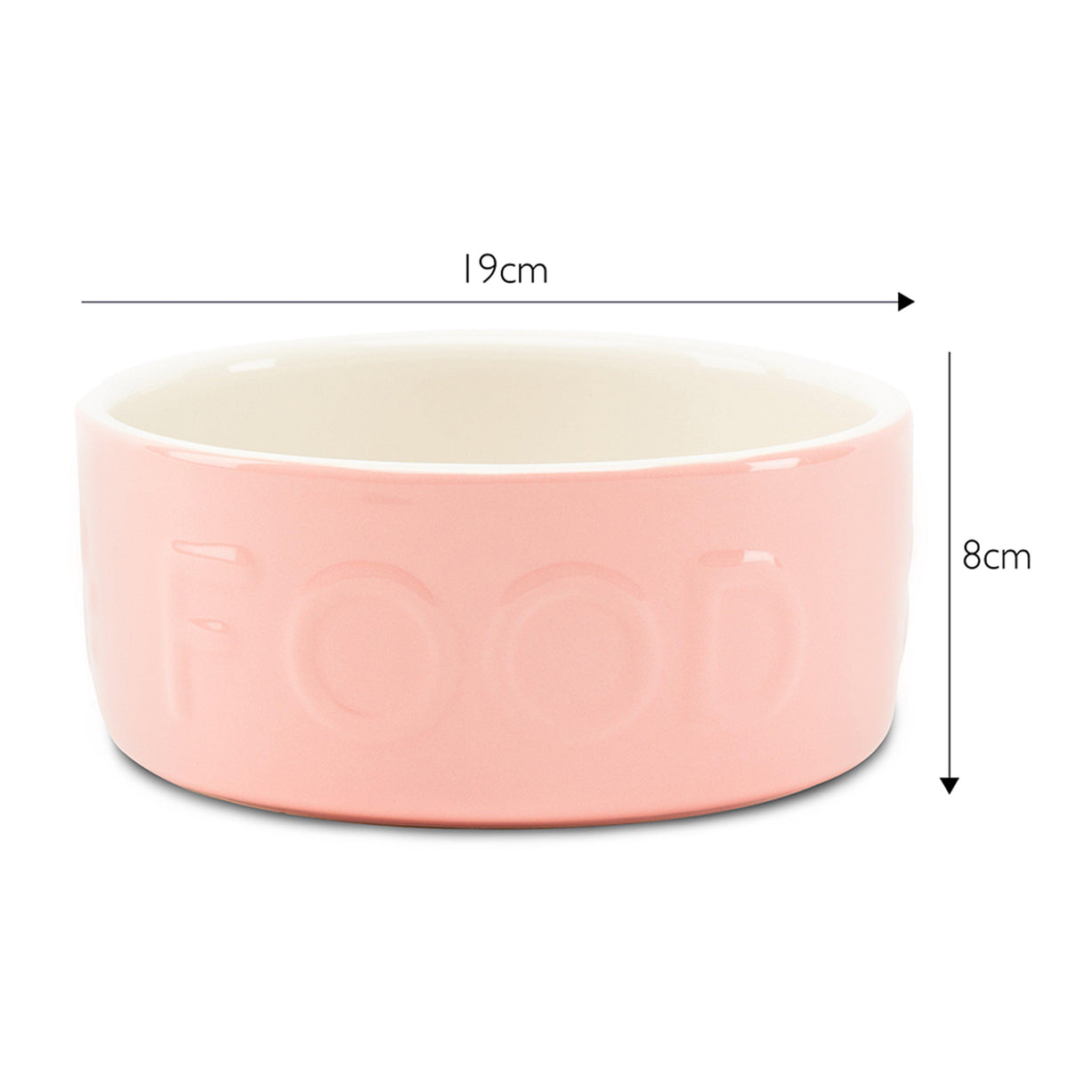 Classic Food Bowl Pink 19cm