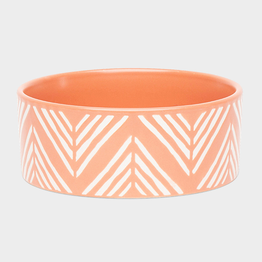 Aztec Bowl Terracotta Orange 13cm
