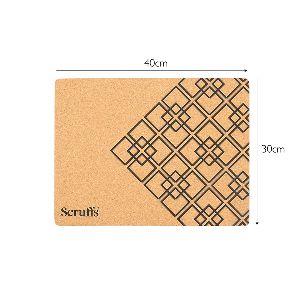 Cork Pet Placemat Diamond Print