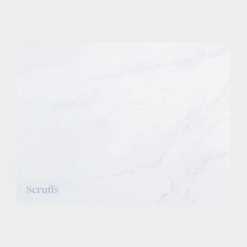 Pet Placemat White Marble Print