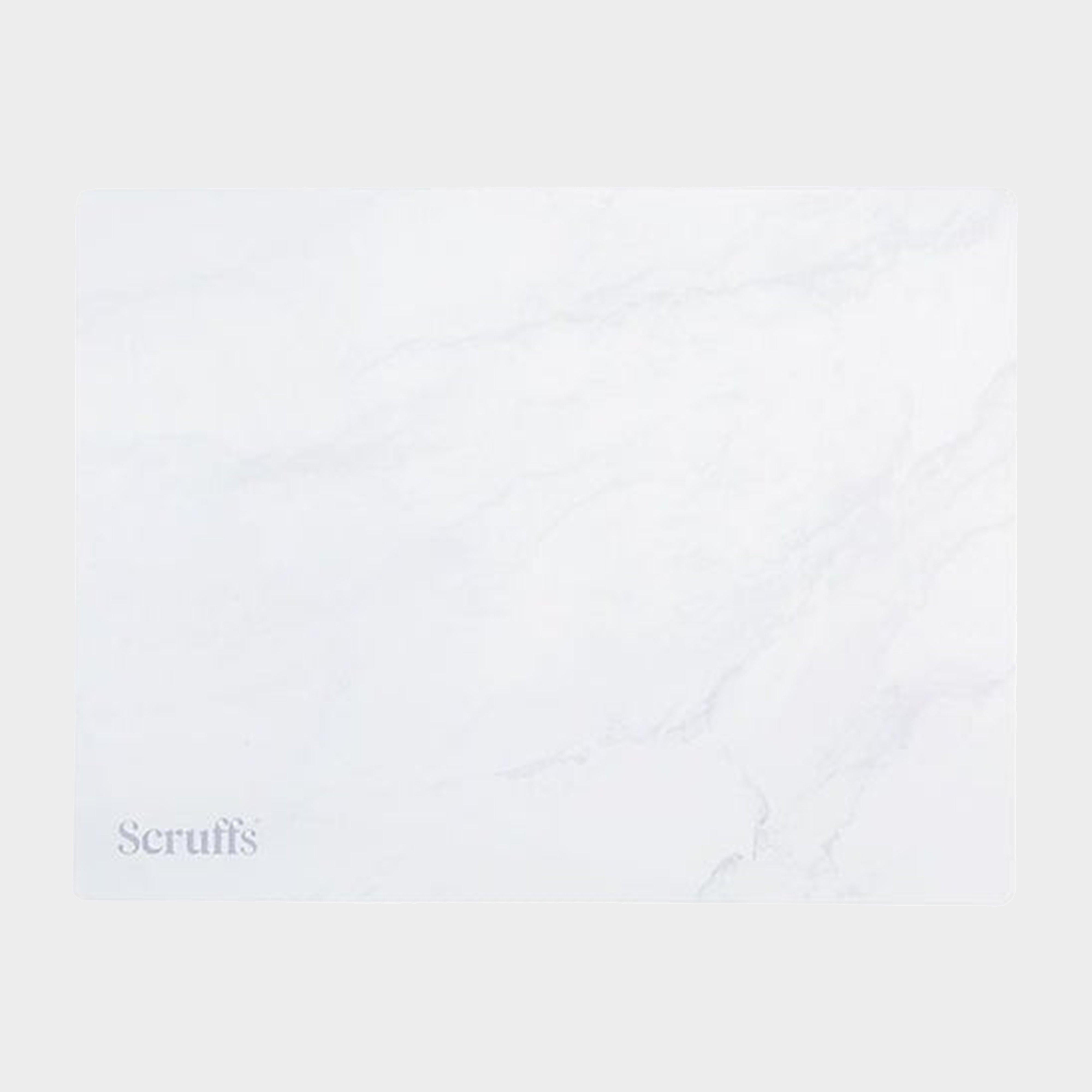 Pet Placemat White Marble Print