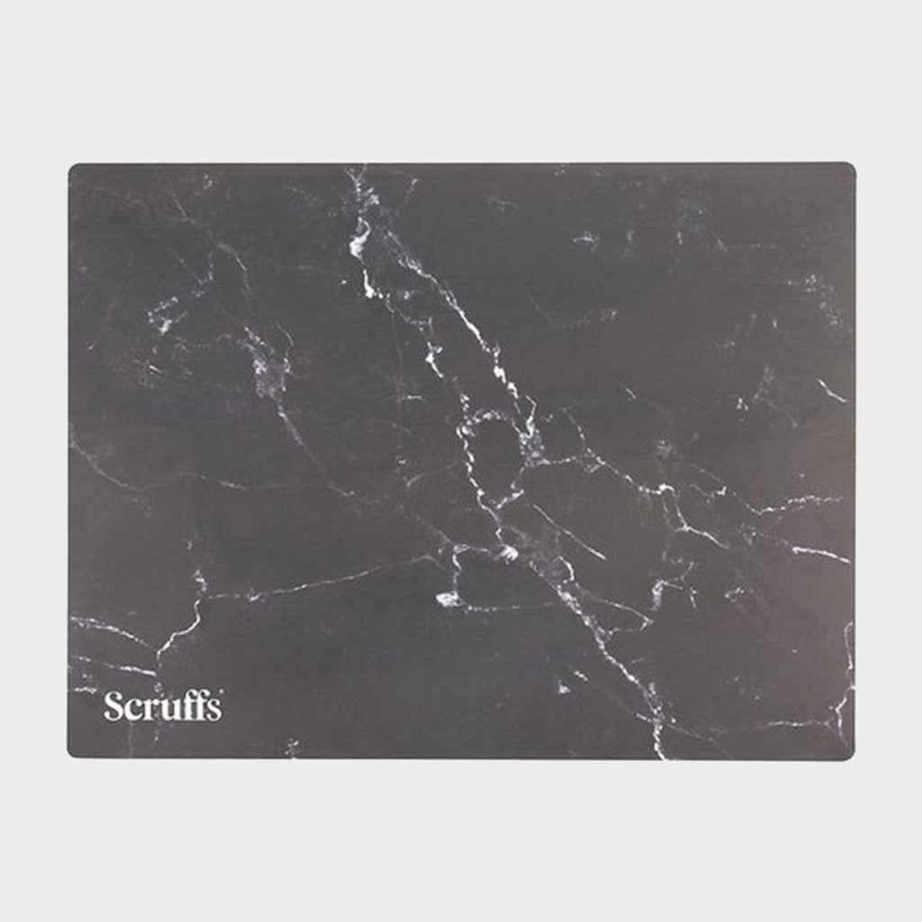 Pet Placemat Black Marble Print