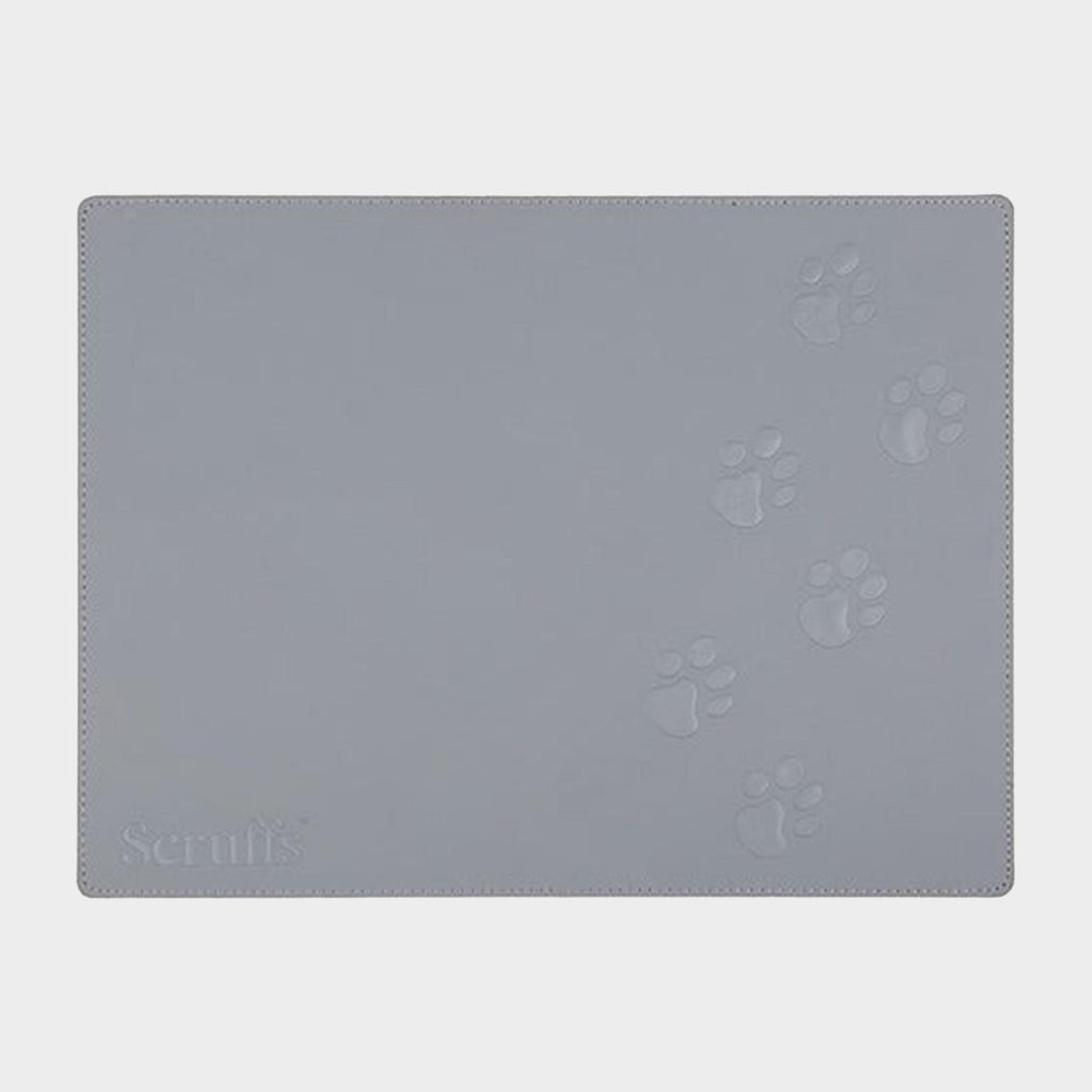 Pet Faux Fur Placemat Grey