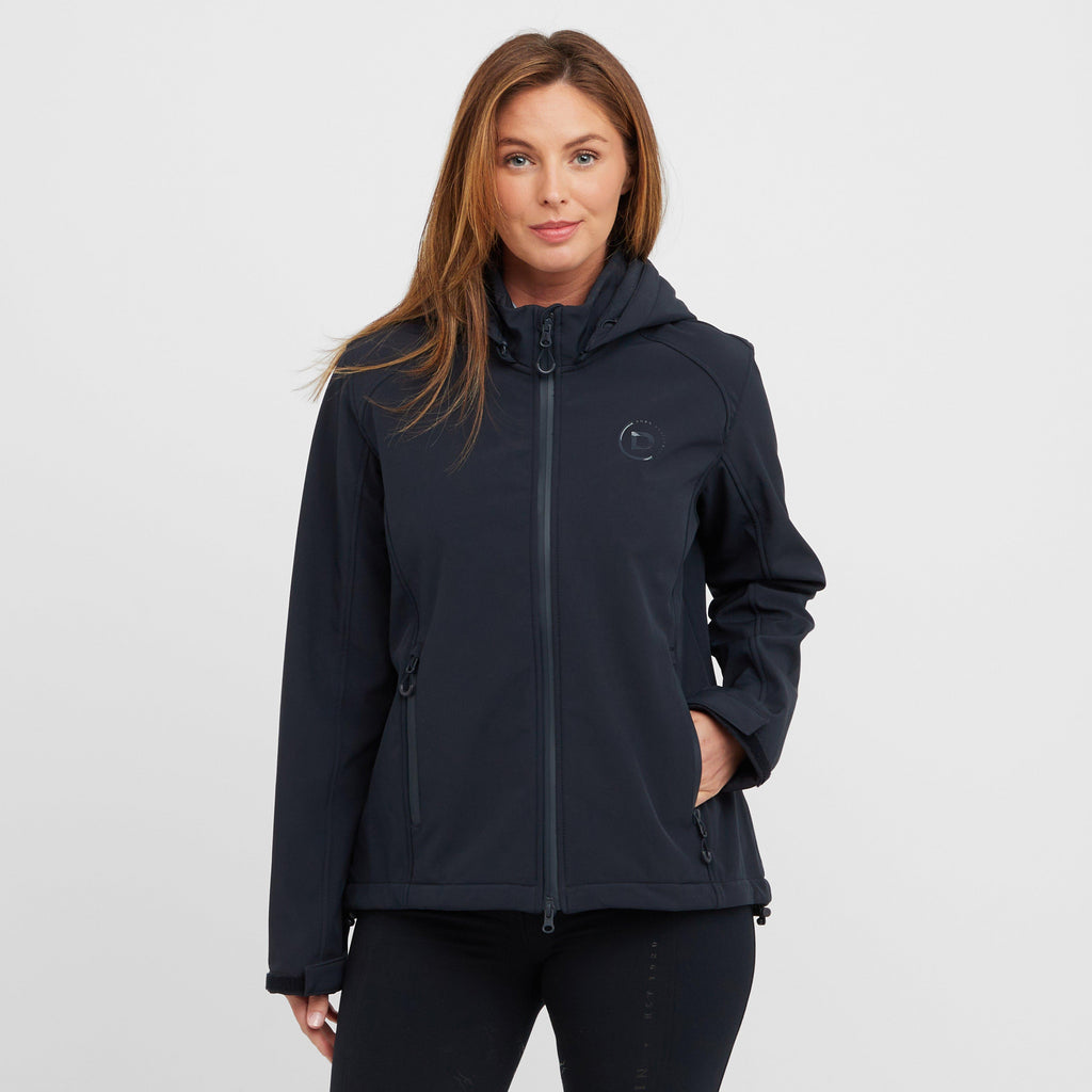 Womens Bonded Jacket Navy