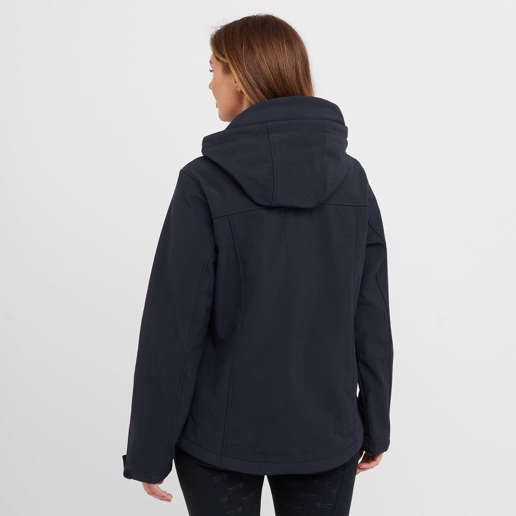 Womens Bonded Jacket Navy