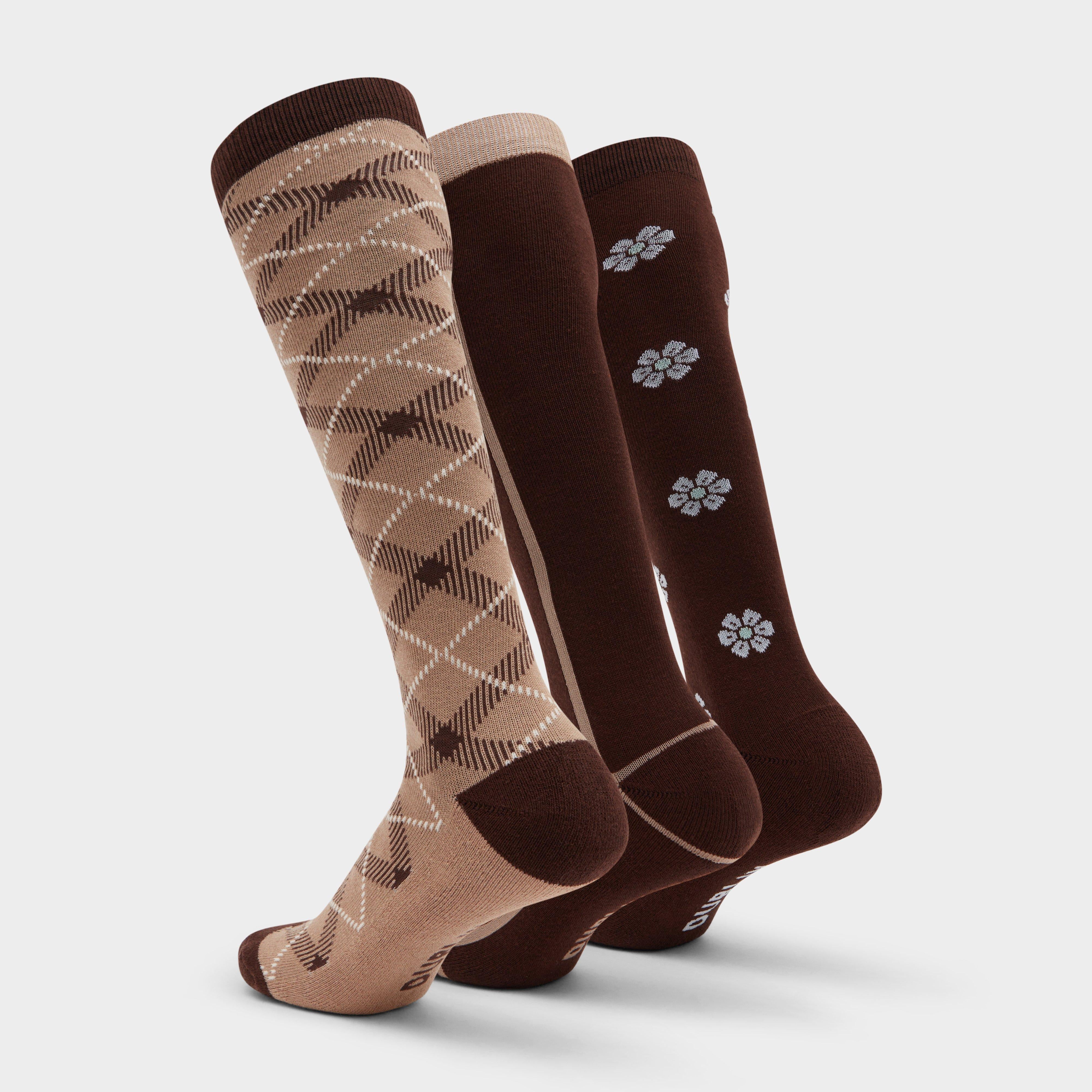 Adults 3 Pack Socks Classic Neutral