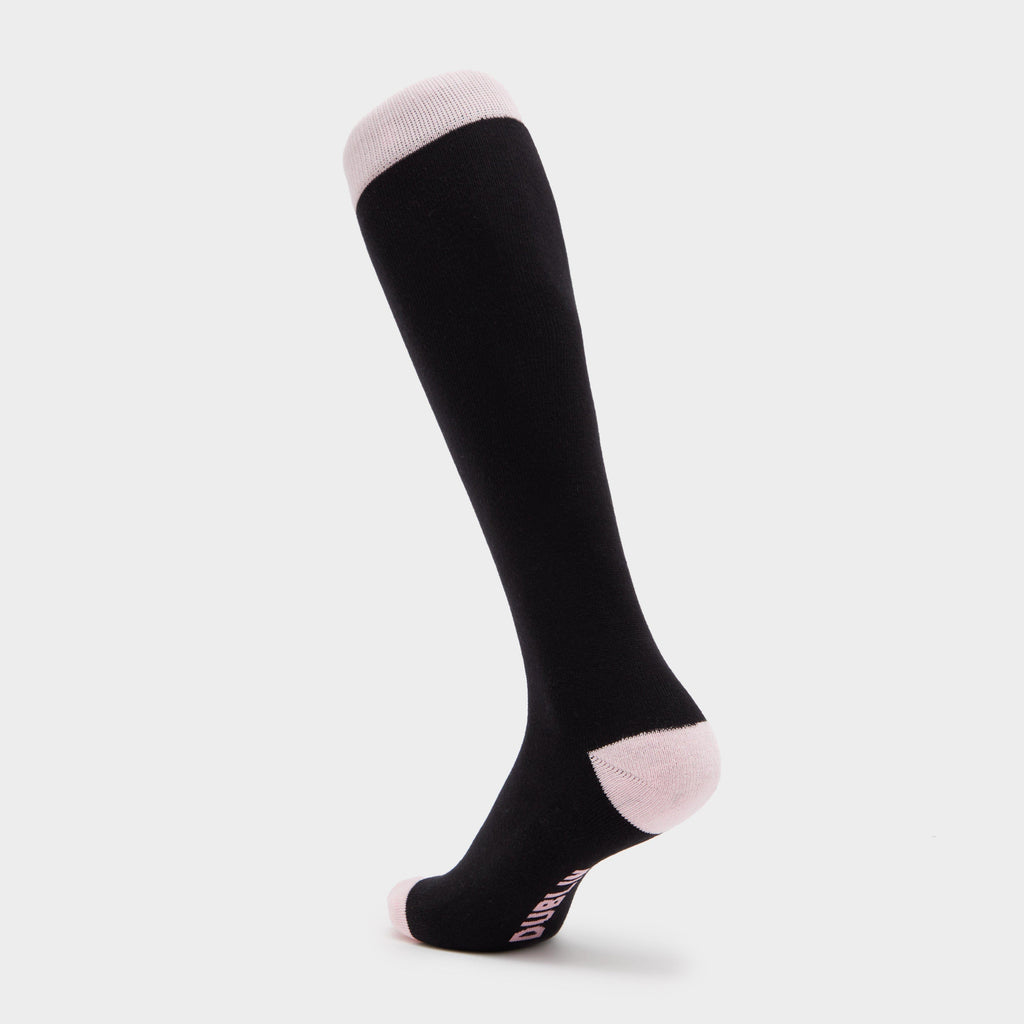 Single Pack Socks Black/Pink Tulle