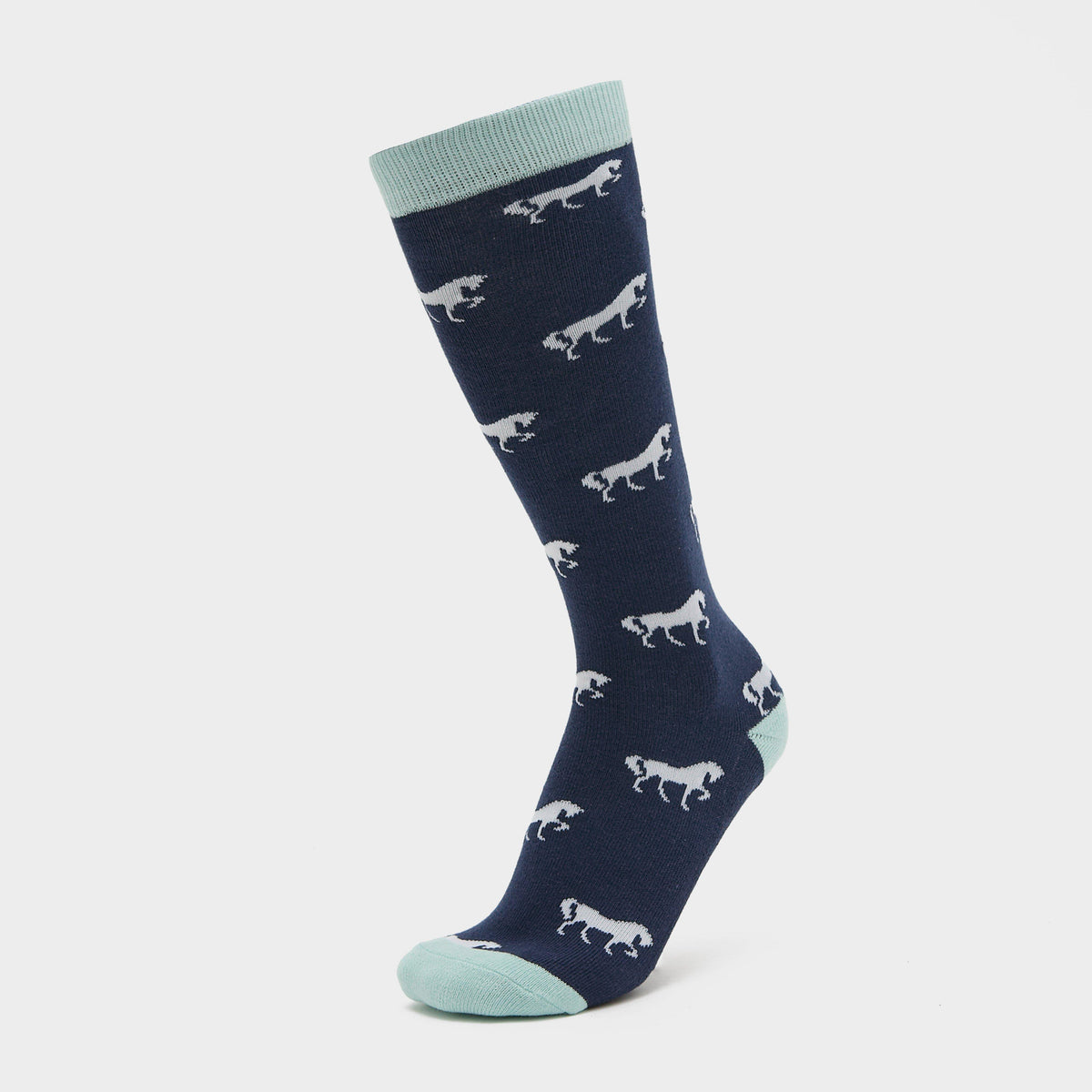 Single Pack Socks Naval Academy/White Horses