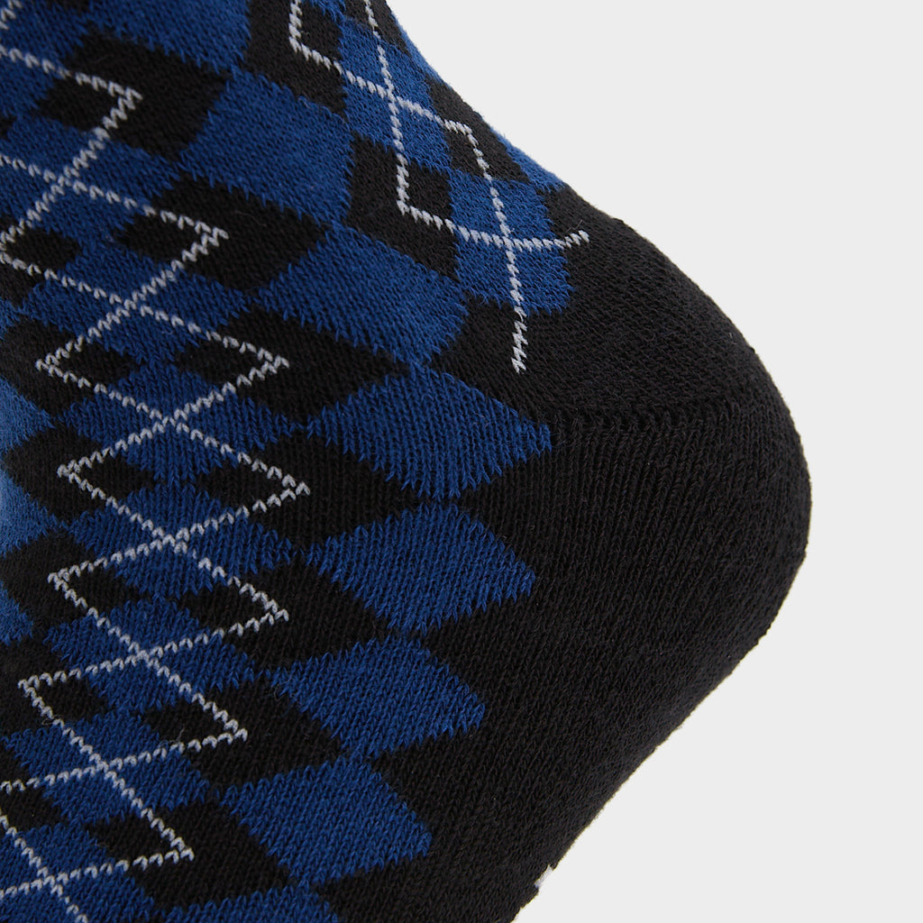 Single Pack Socks True Navy/Argyle