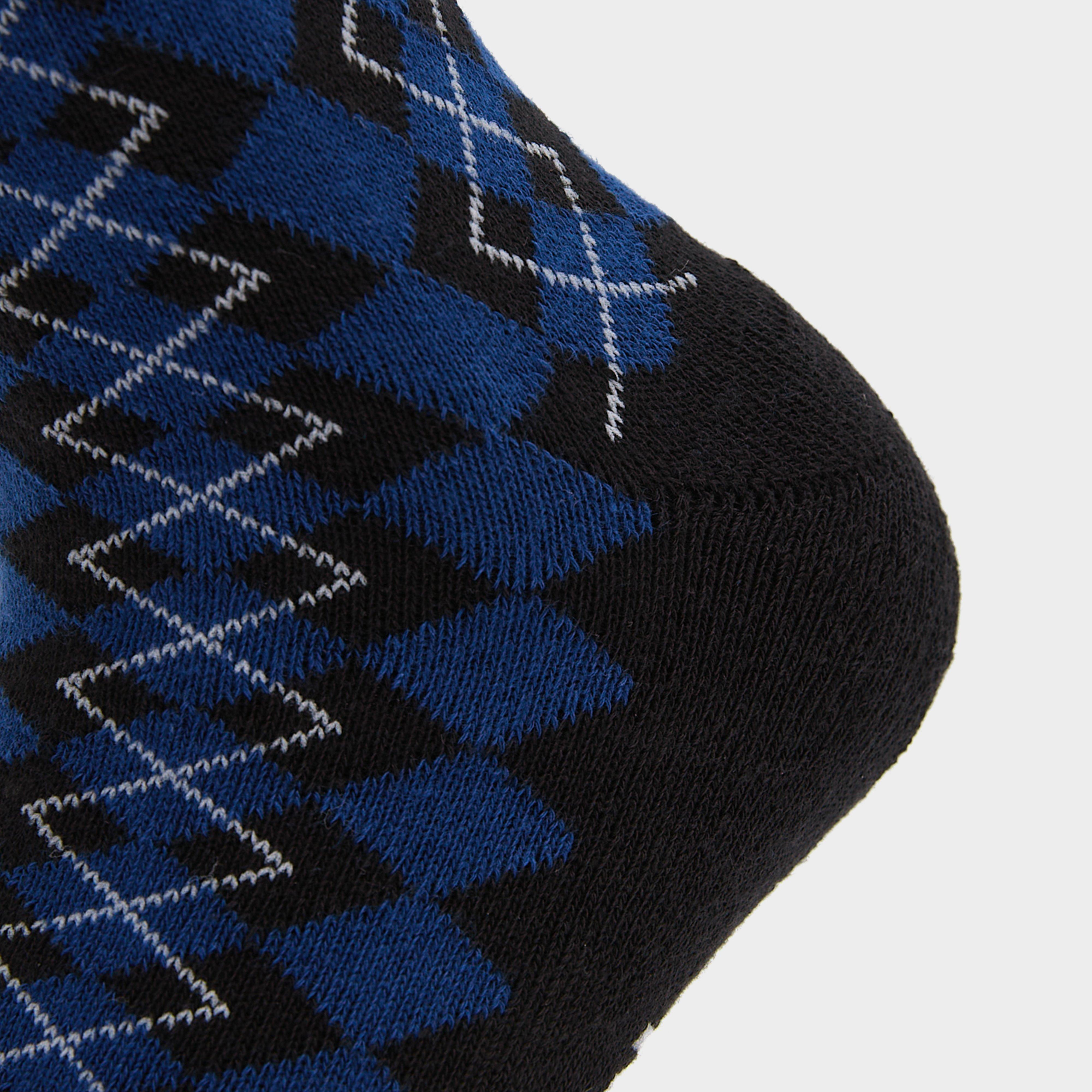 Single Pack Socks True Navy/Argyle