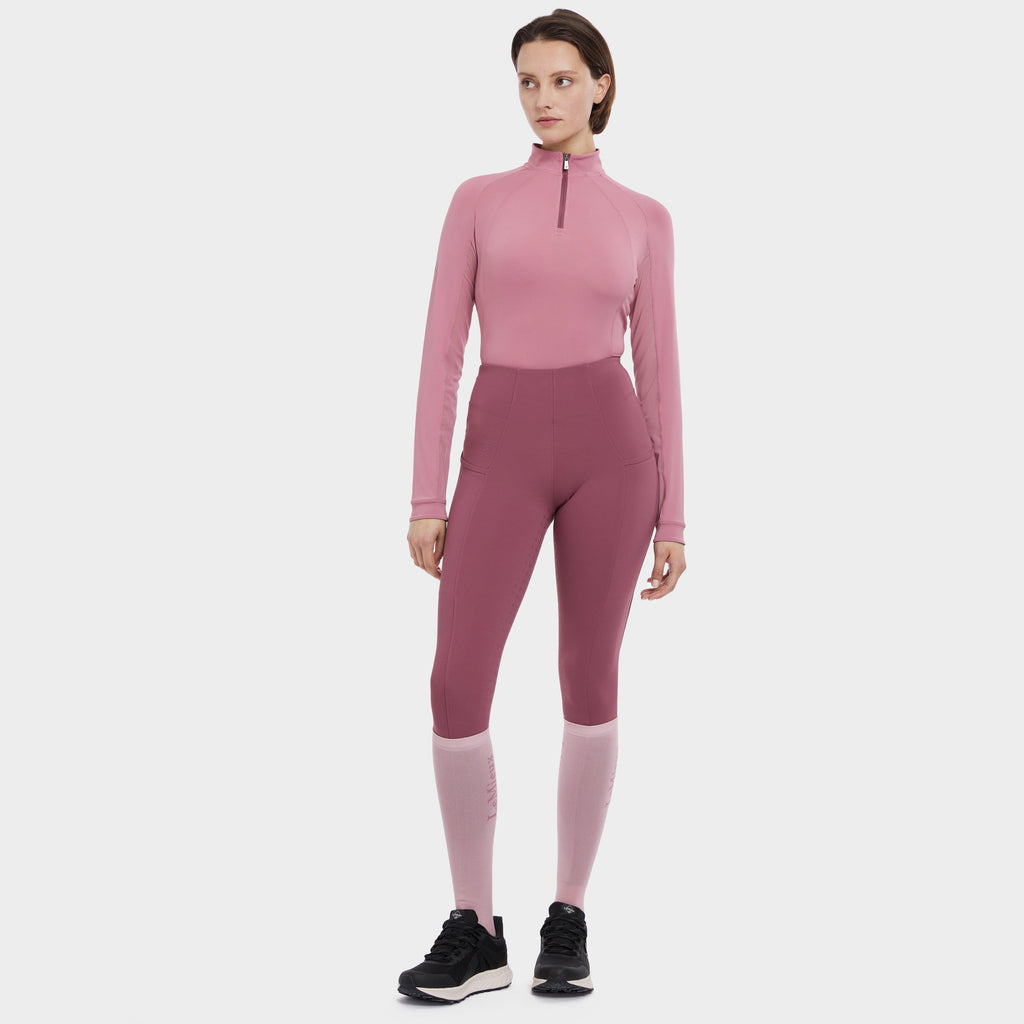 Womens Halle Lightweight Base Layer Peony