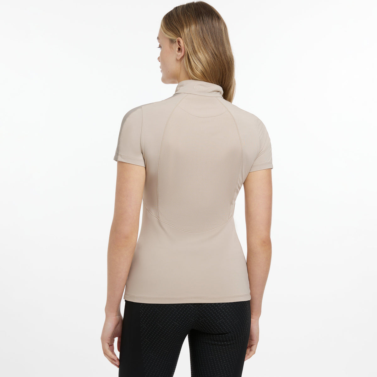 Womens Maria Mesh Short Sleeve Base Layer Almond