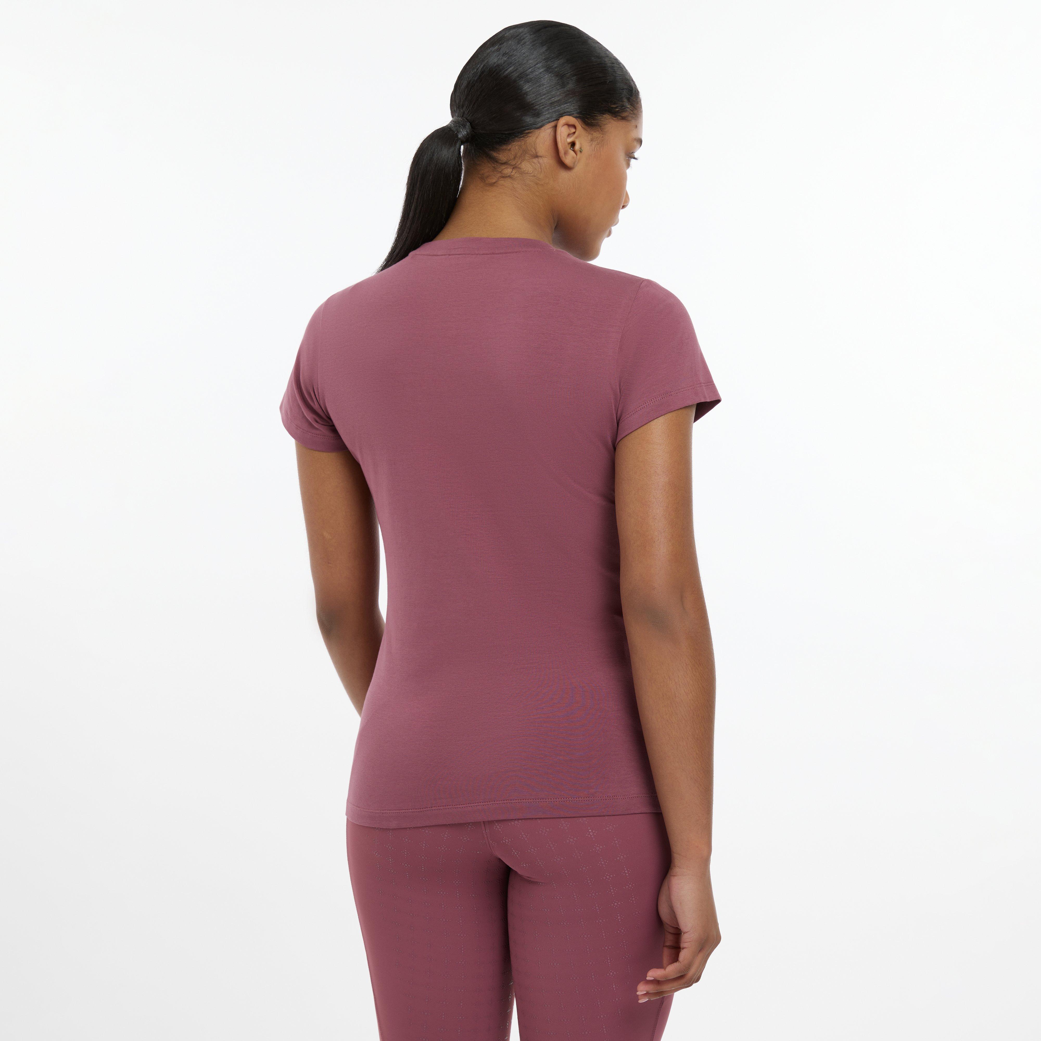 Womens Classique T-Shirt Rosewood