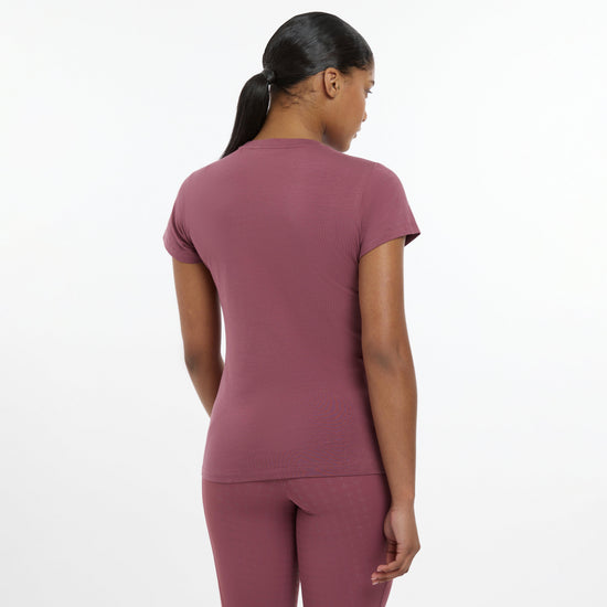 Womens Classique T-Shirt Rosewood