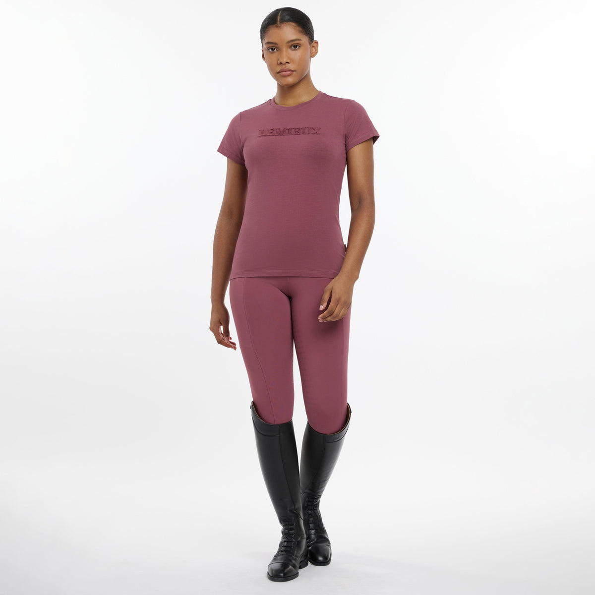 Womens Classique T-Shirt Rosewood