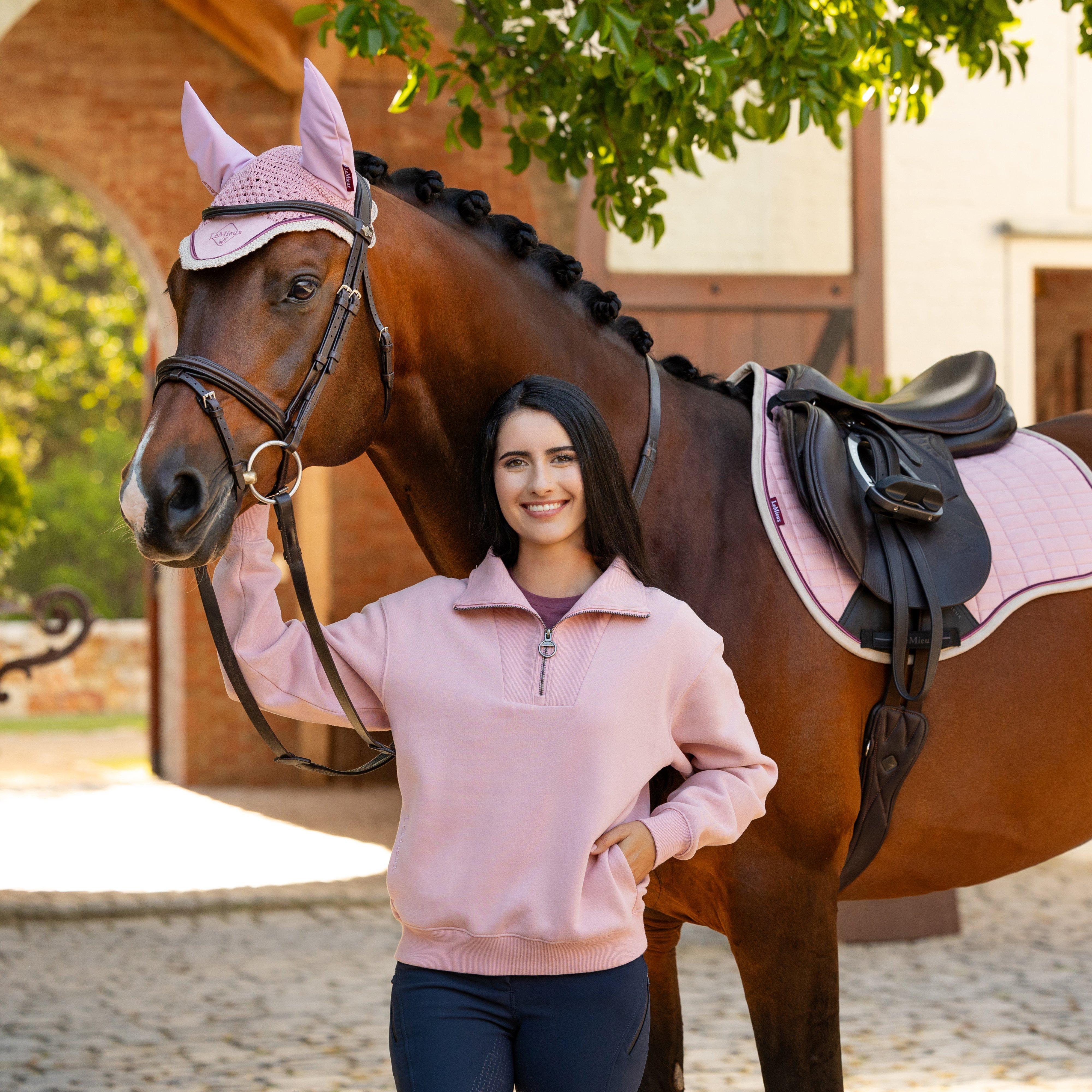 Womens Keira Quarter Neck Sweater Blossom