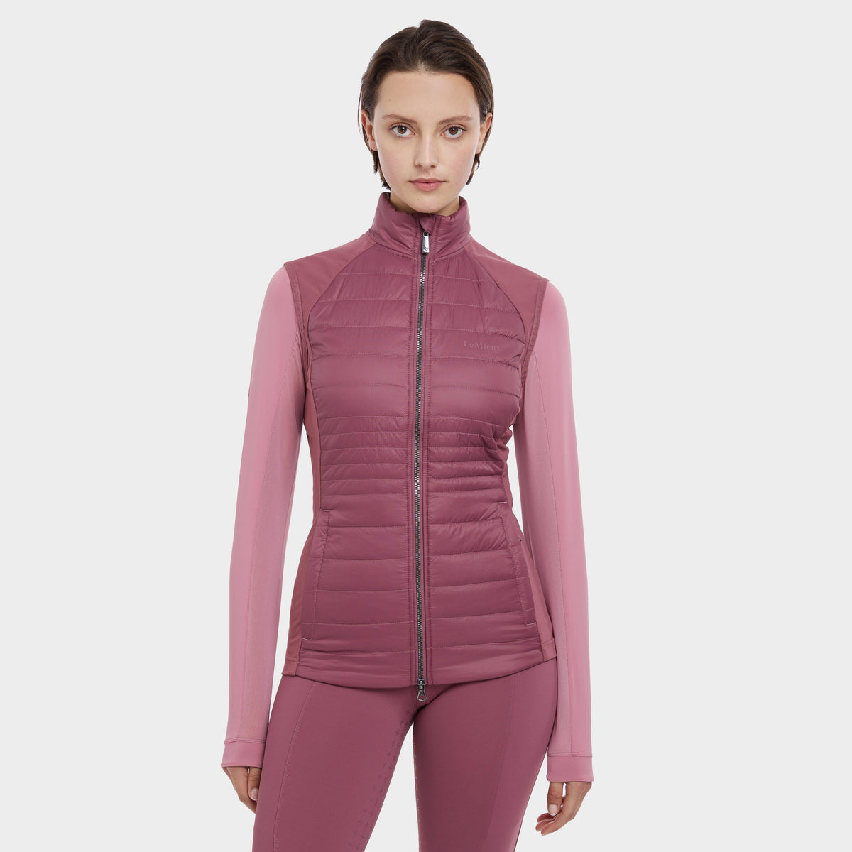 Womens Juliette Gilet Rosewood