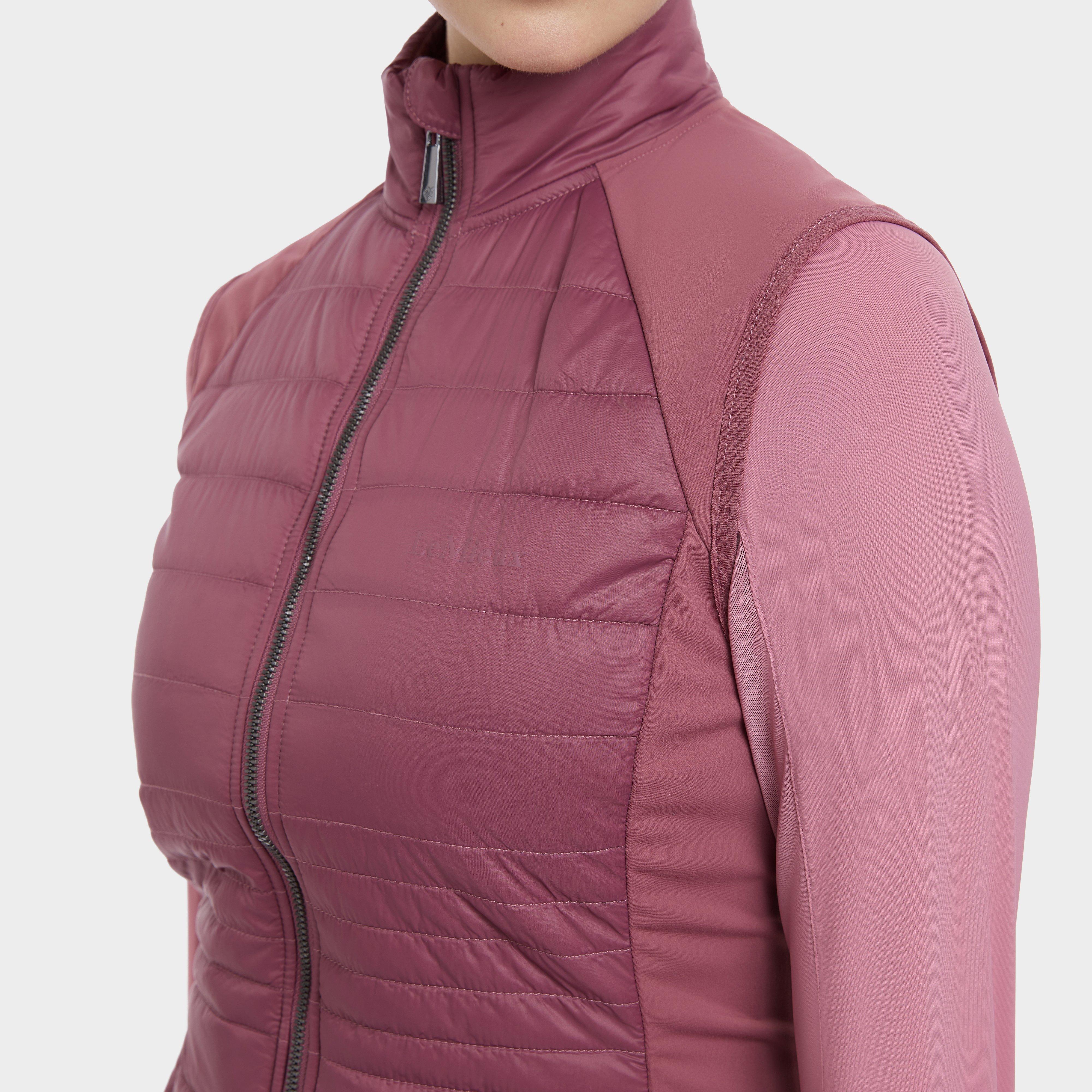 Womens Juliette Gilet Rosewood