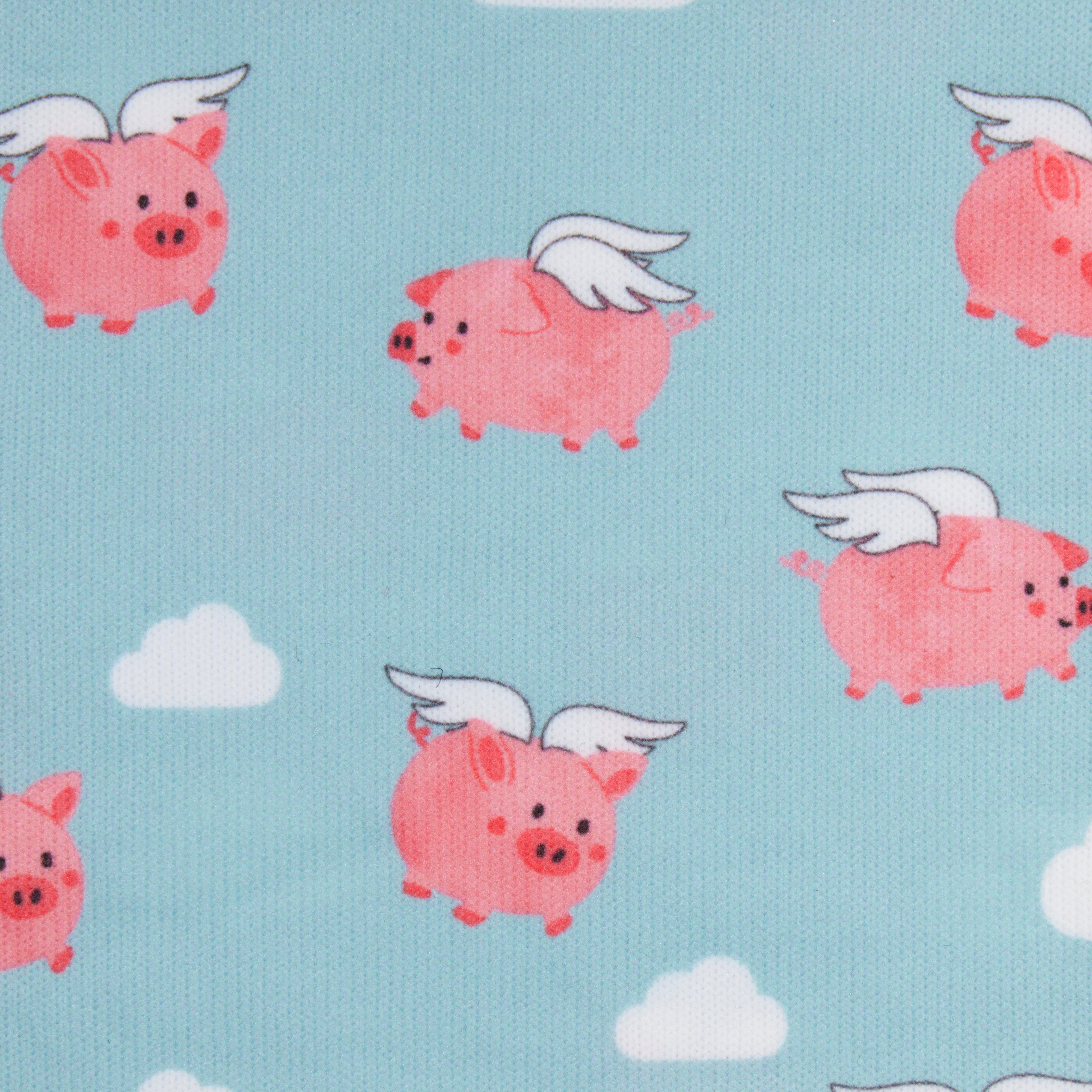 Footsies Socks Flying Pigs